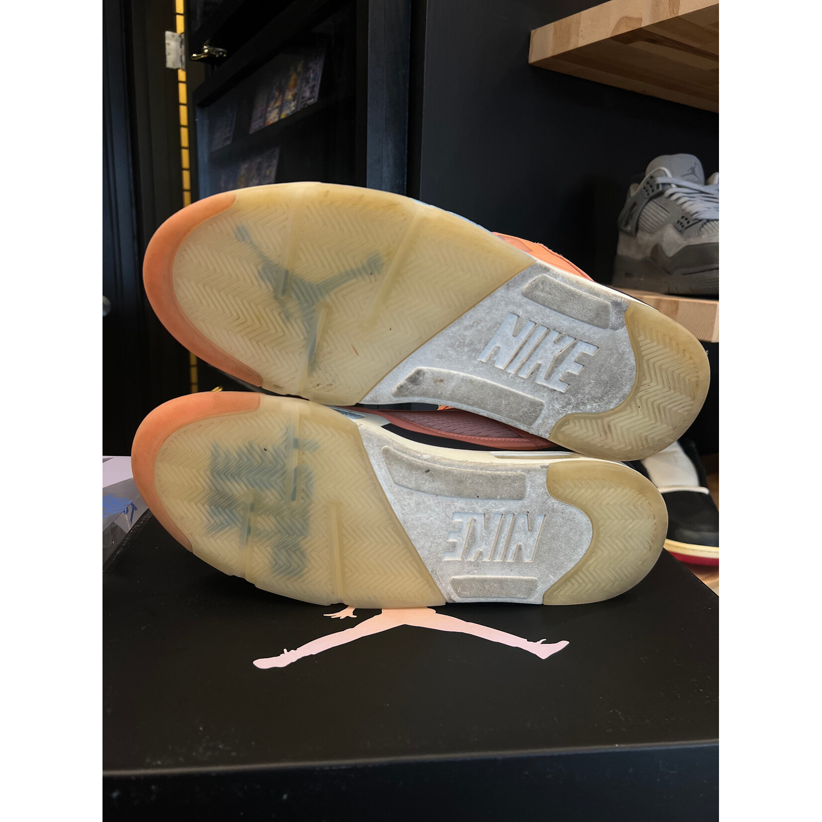 Jordan Jordan 5 Retro DJ Khaled We The Best Crimson Bliss Size 13, PREOWNED