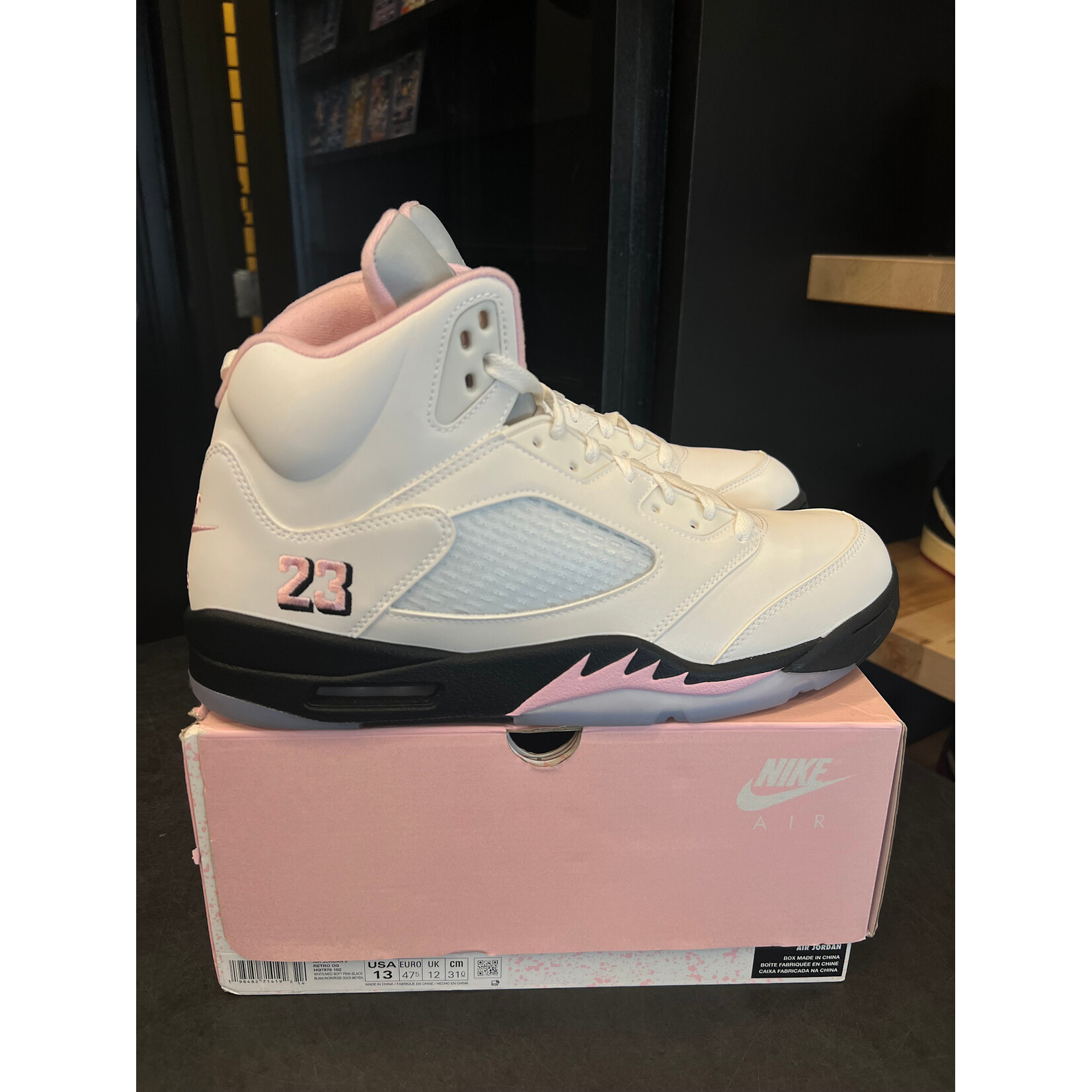 Jordan Jordan 5 Retro Medium Soft Pink Size 13, PREOWNED