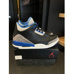 Jordan Jordan 3 Retro Sport Blue Size 9, PREOWNED