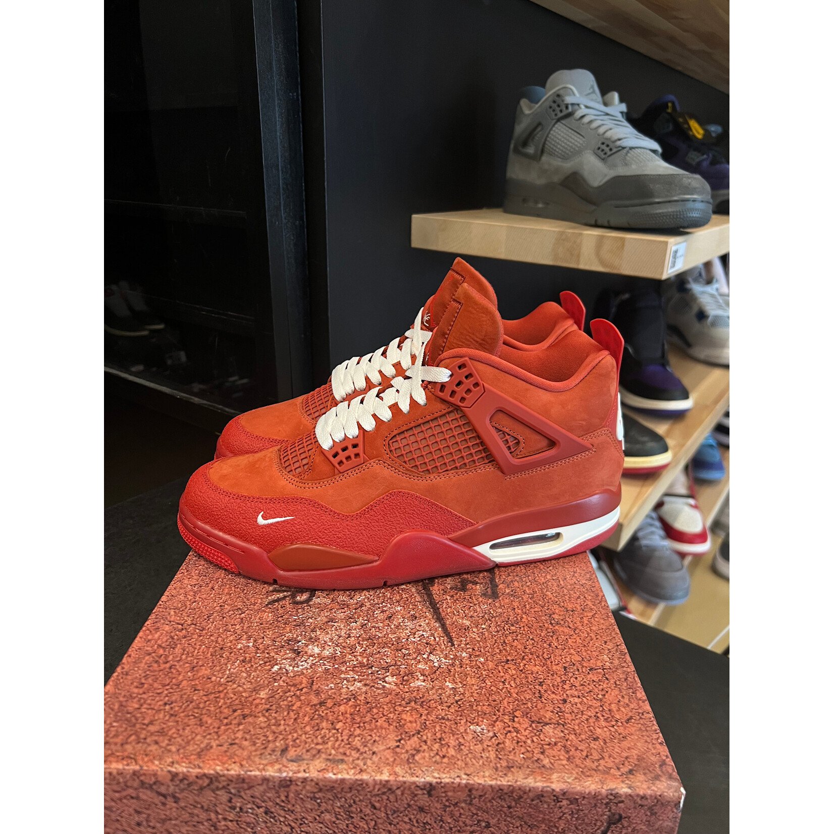 Jordan Jordan 4 Retro OG SP Nigel Sylvester Brick by Brick Size 10.5, PREOWNED