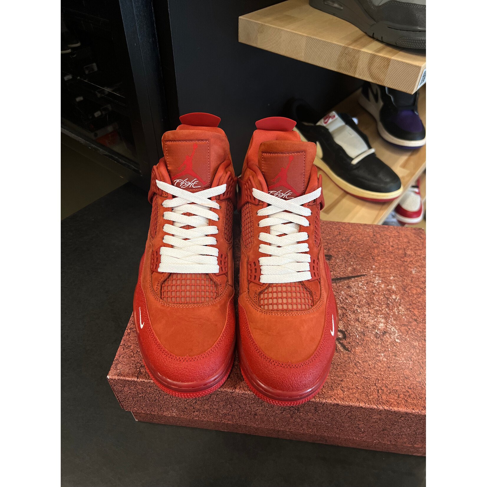 Jordan Jordan 4 Retro OG SP Nigel Sylvester Brick by Brick Size 10.5, PREOWNED