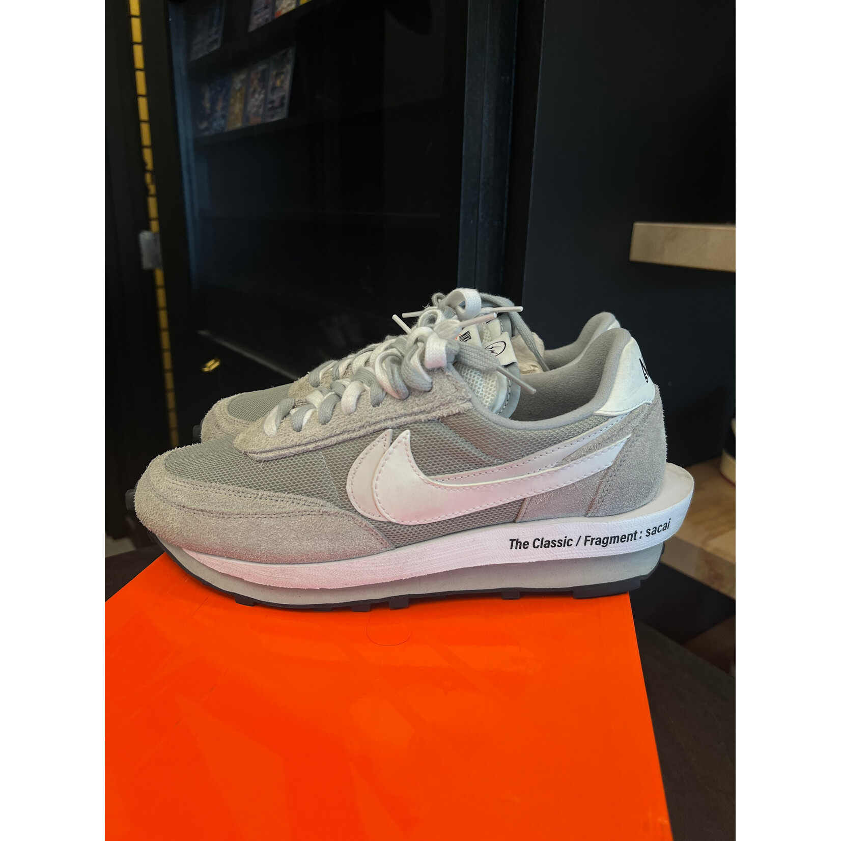 Nike Nike LD Waffle SF sacai Fragment Grey Size 9.5, PREOWNED