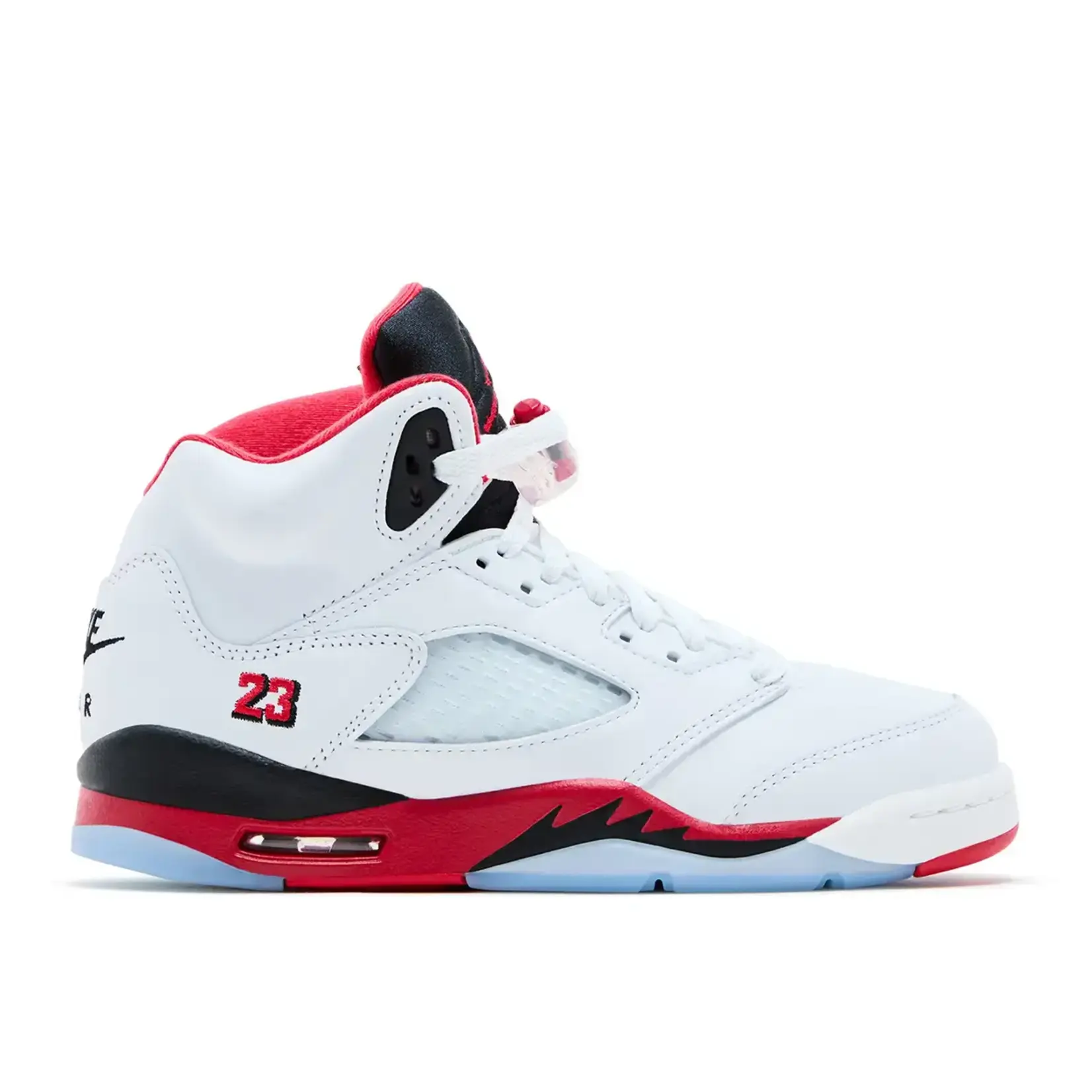 Jordan Jordan 5 Retro Fire Red Black Tongue (2025) (GS) Size 3.5, DS BRAND NEW NO LID