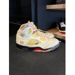 Jordan Jordan 5 Retro Off-White Sail Size 11, PREOWNED NO BOX