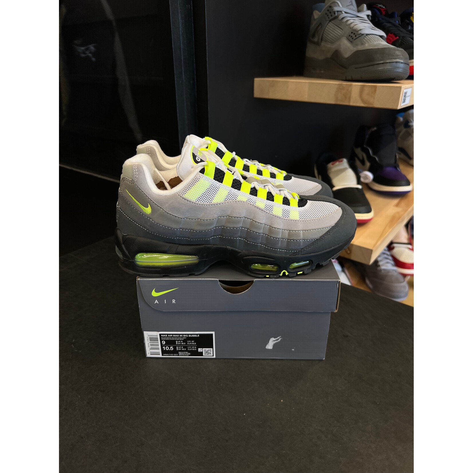 Nike Nike Air Max 95 OG Big Bubble Neon (2025/2026) Size 9, PREOWNED