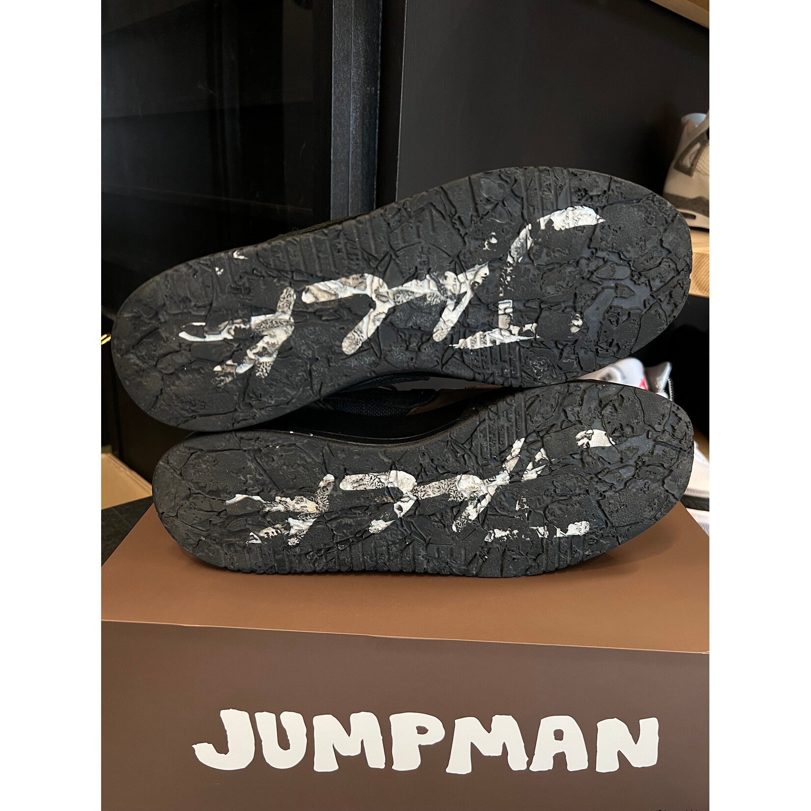 Jordan Jordan Jumpman Jack TR Travis Scott Dark Mocha Size 10.5, PREOWNED