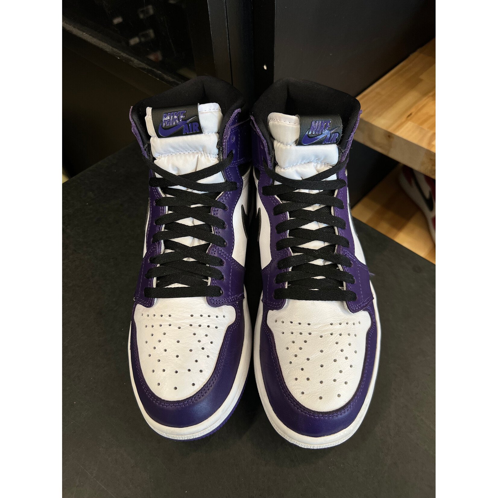 Jordan Jordan 1 Retro High Court Purple White Size 9.5, PREOWNED