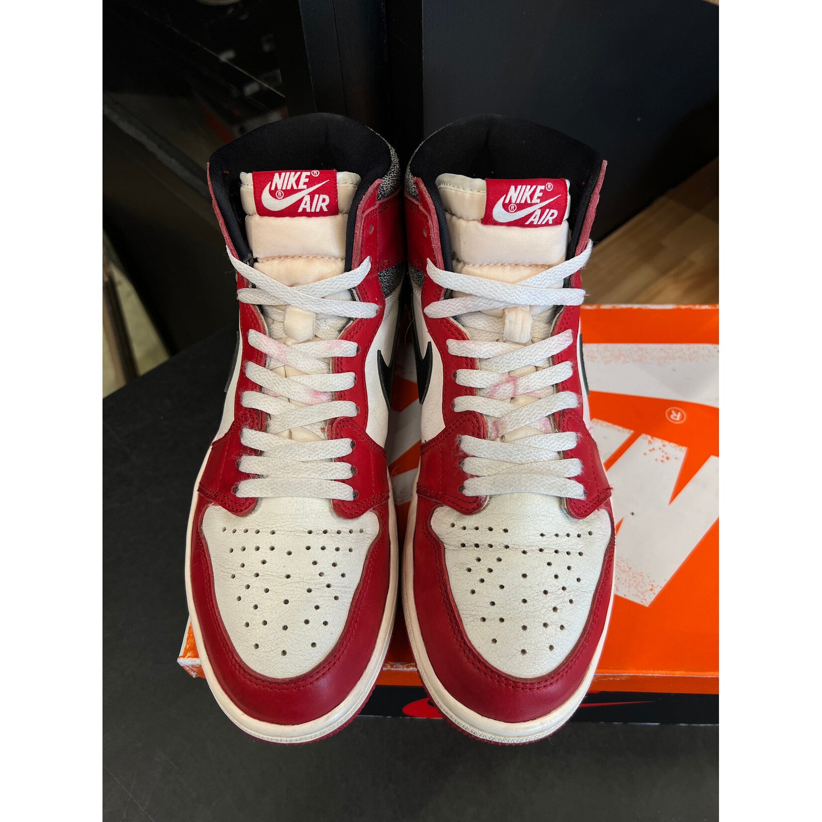 Jordan Jordan 1 Retro High OG Chicago Lost and Found Size 9.5, PREOWNED NO INSOLES