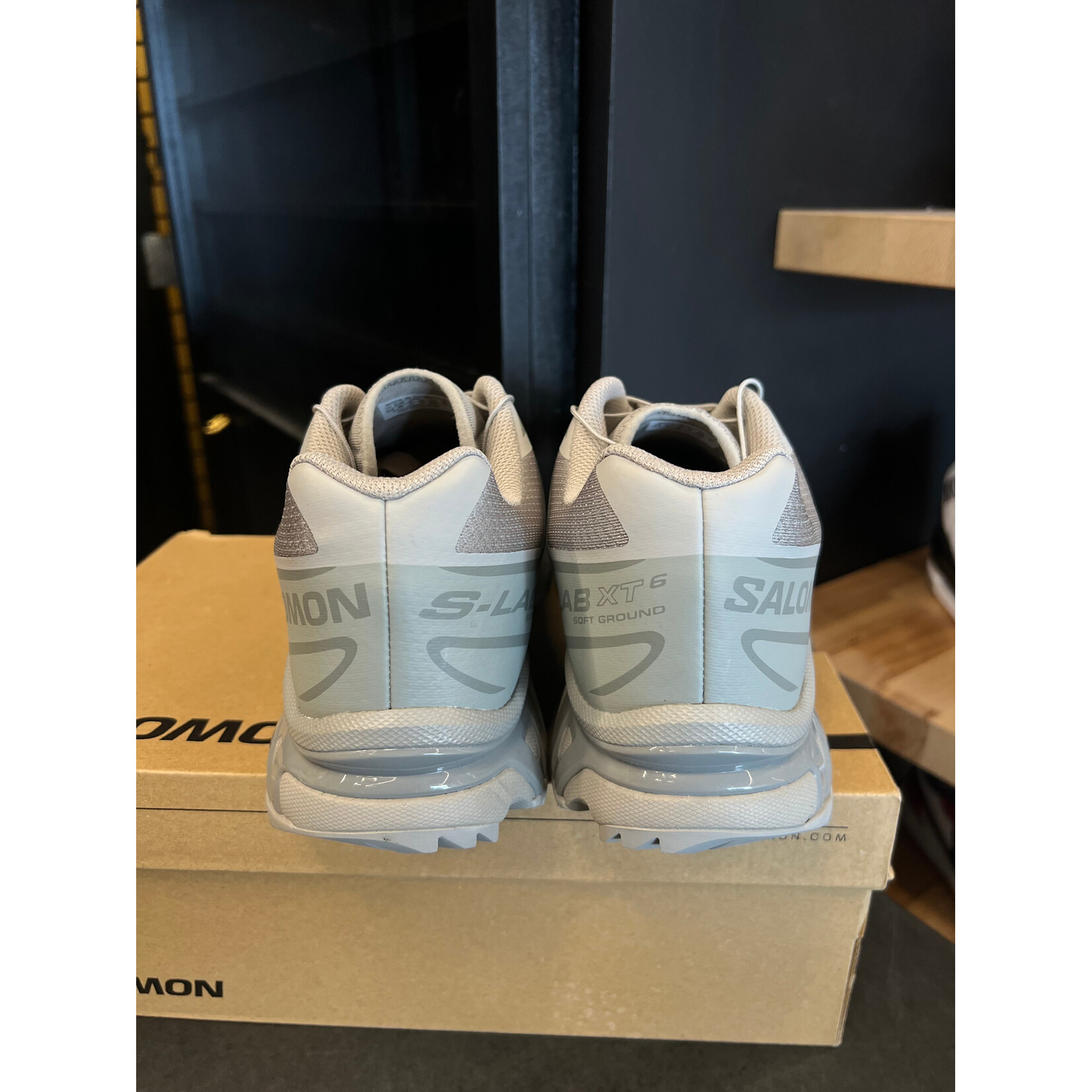 Salomon Salomon XT-6 Ghost Grey Size 13, PREOWNED