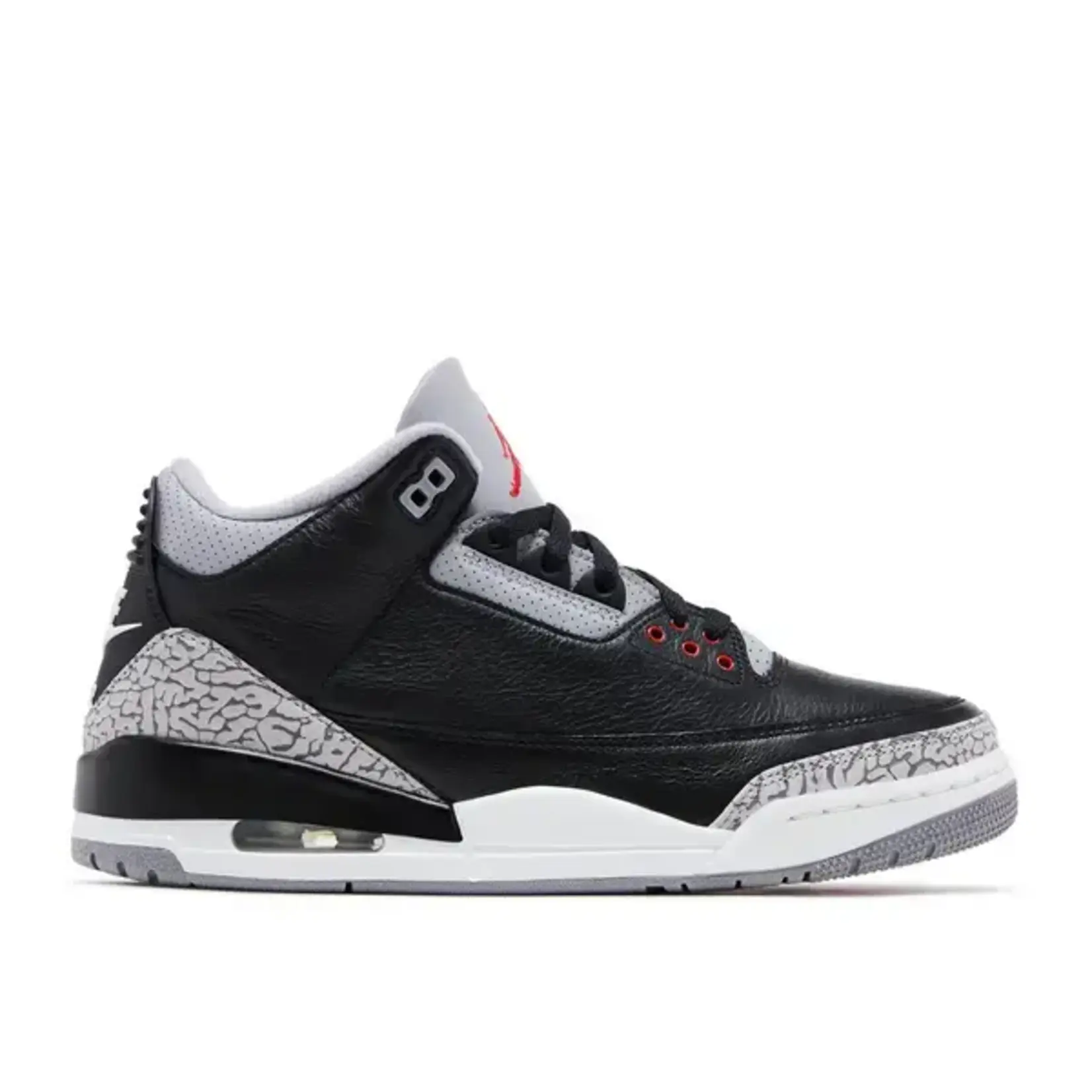 Jordan Jordan 3 Retro OG Black Cement (2024) Size 11, DS BRAND NEW HALF LID