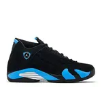 Jordan Jordan 14 Retro Black University Blue (2026) Size 9.5, DS BRAND NEW DAMAGED BOX