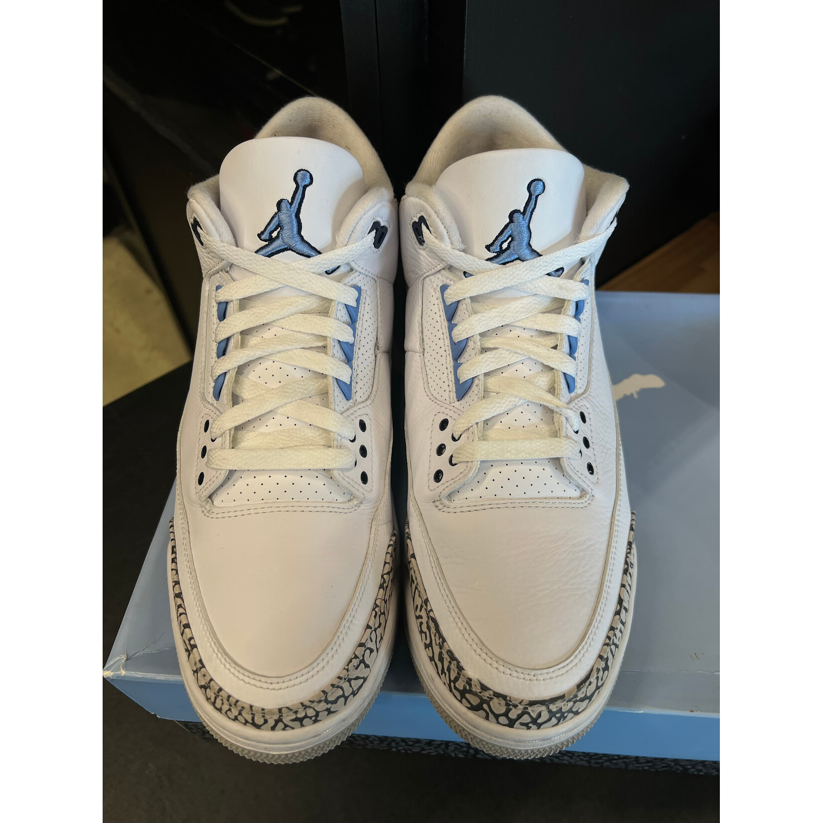 Jordan Jordan 3 Retro UNC (2020) Size 10.5, PREOWNED