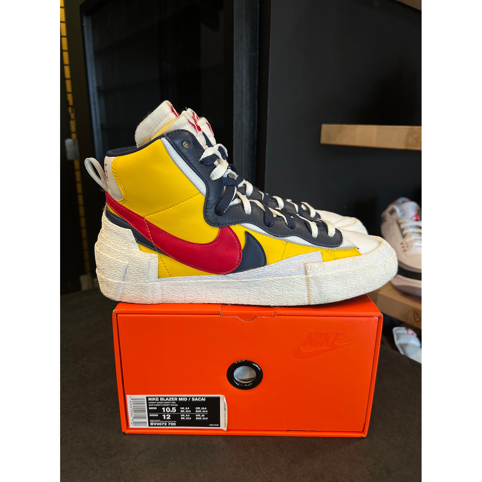 Nike Nike Blazer Mid sacai Snow Beach Size 10.5, PREOWNED