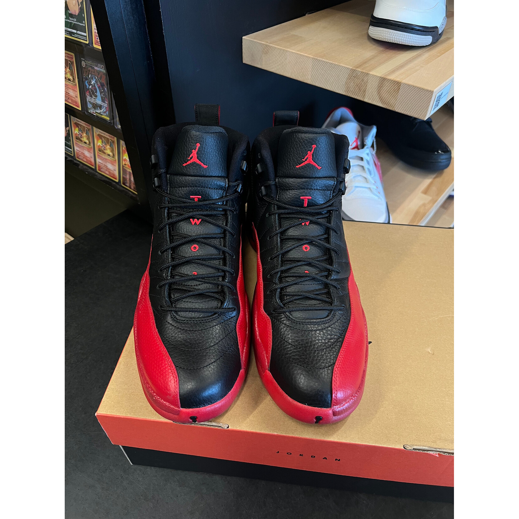 Jordan Jordan 12 Retro Flu Game (2016) Size 13, PREOWNED