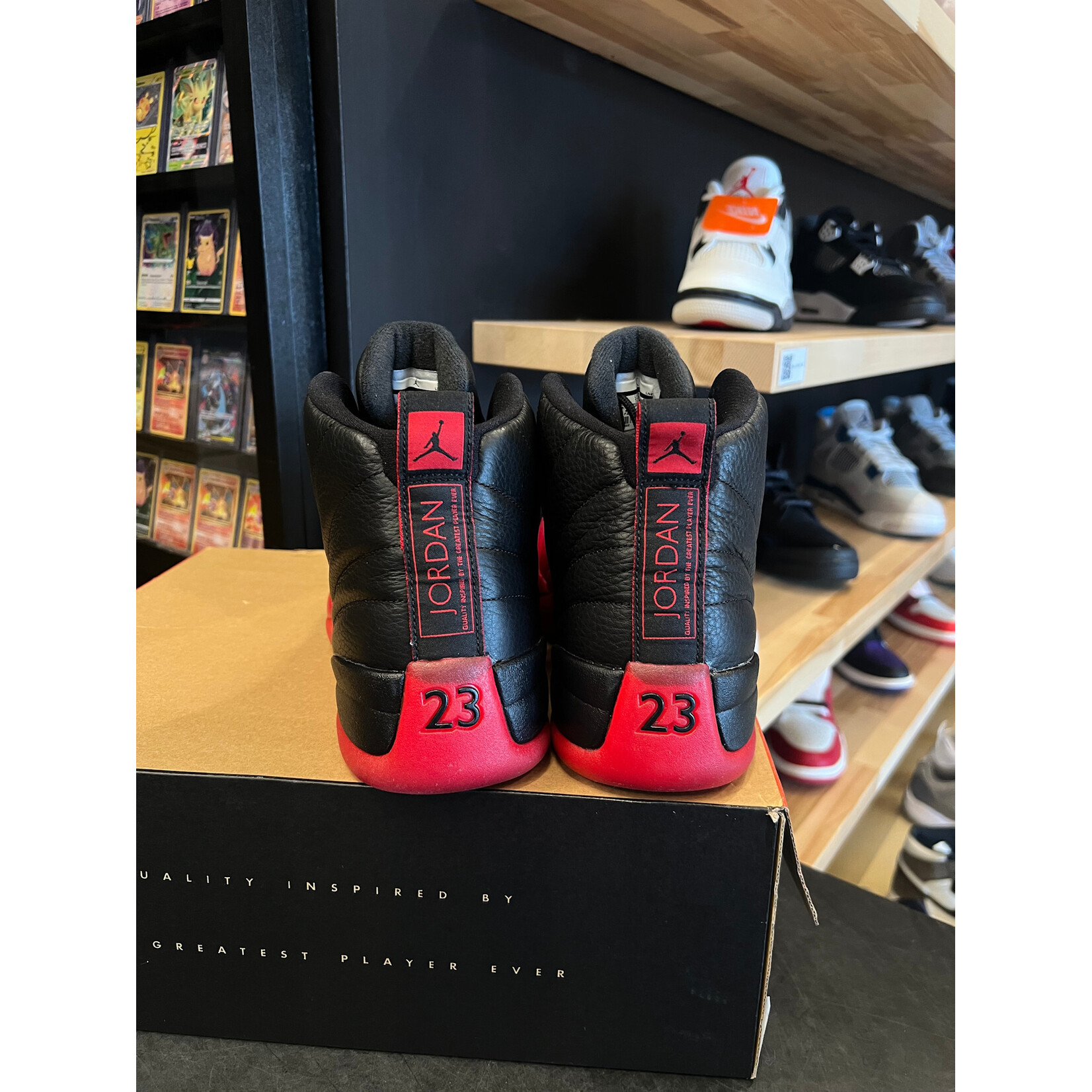 Jordan Jordan 12 Retro Flu Game (2016) Size 13, PREOWNED