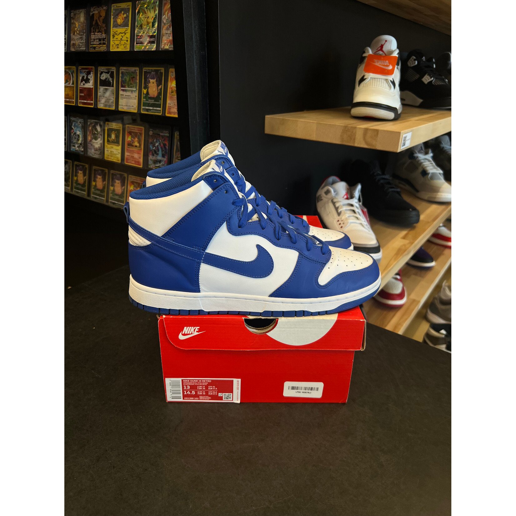 Nike Nike Dunk High Game Royal Size 13, PREOWNED
