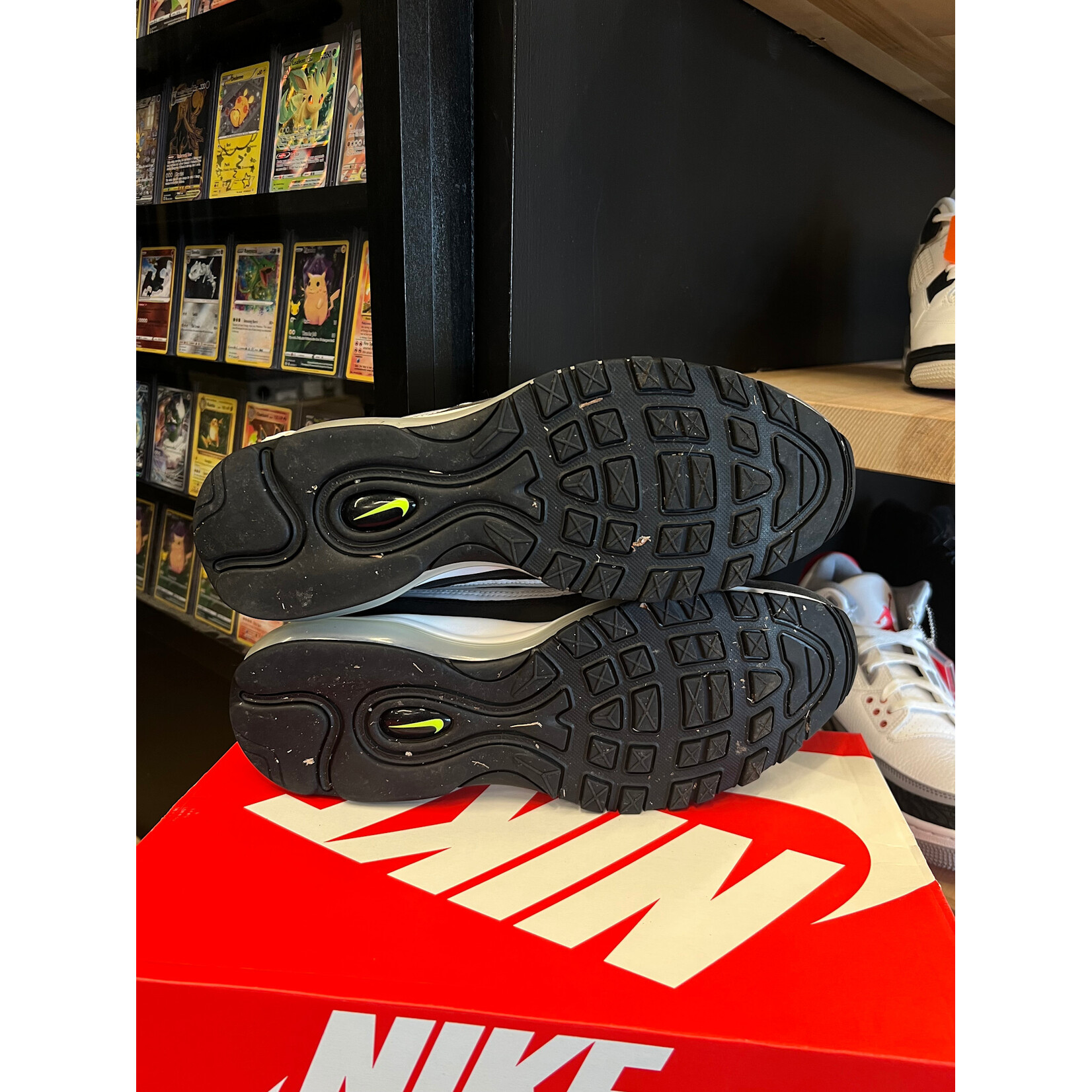 Nike Nike Air Max 98 White Black Racer Blue Size 13, PREOWNED