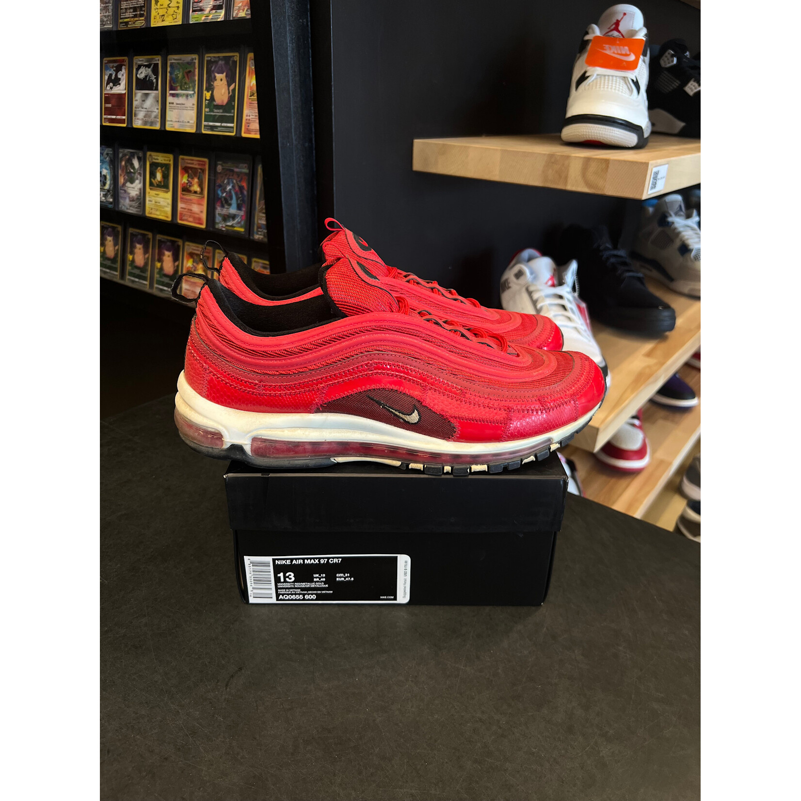 Nike Nike Air Max 97 Cristiano Ronaldo Portugal Patchwork Size 13, PREOWNED
