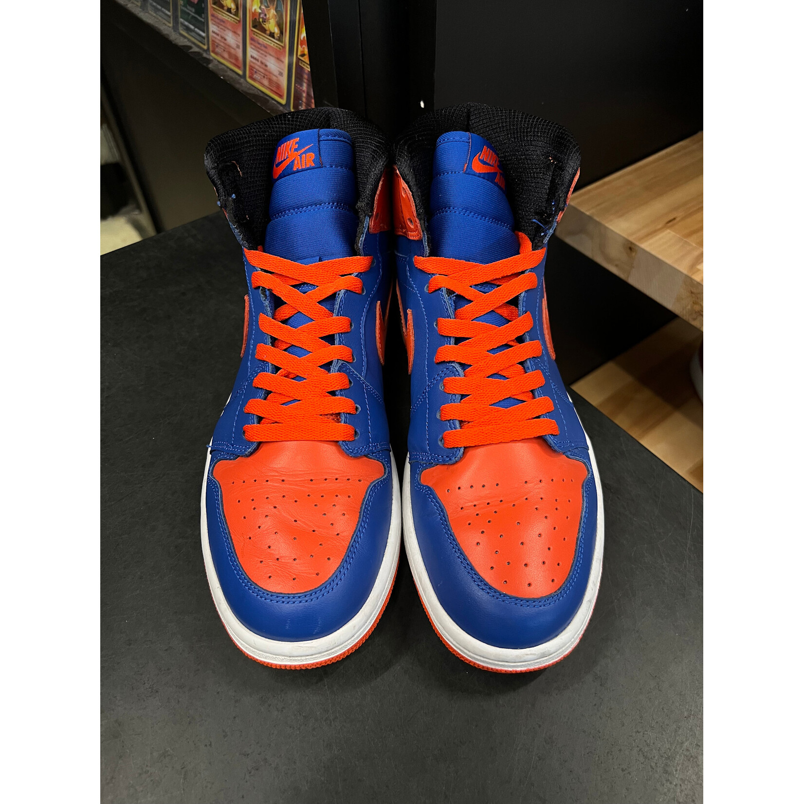Jordan 1 Retro Knicks Size 9.5, PREOWNED