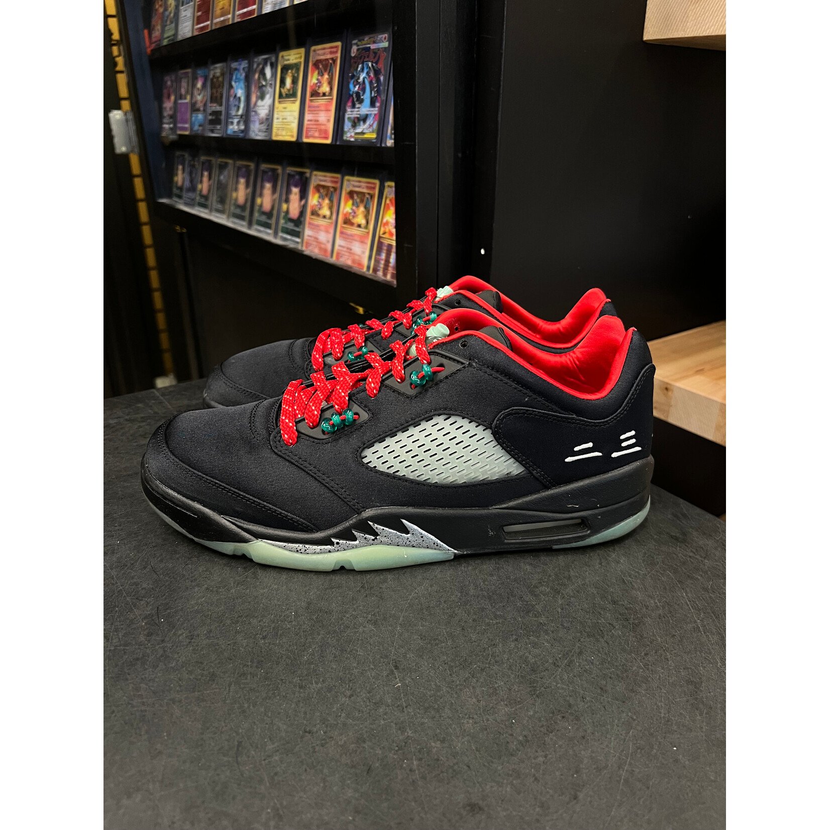 Jordan Jordan 5 Retro Low CLOT Jade Size 10, PREOWNED