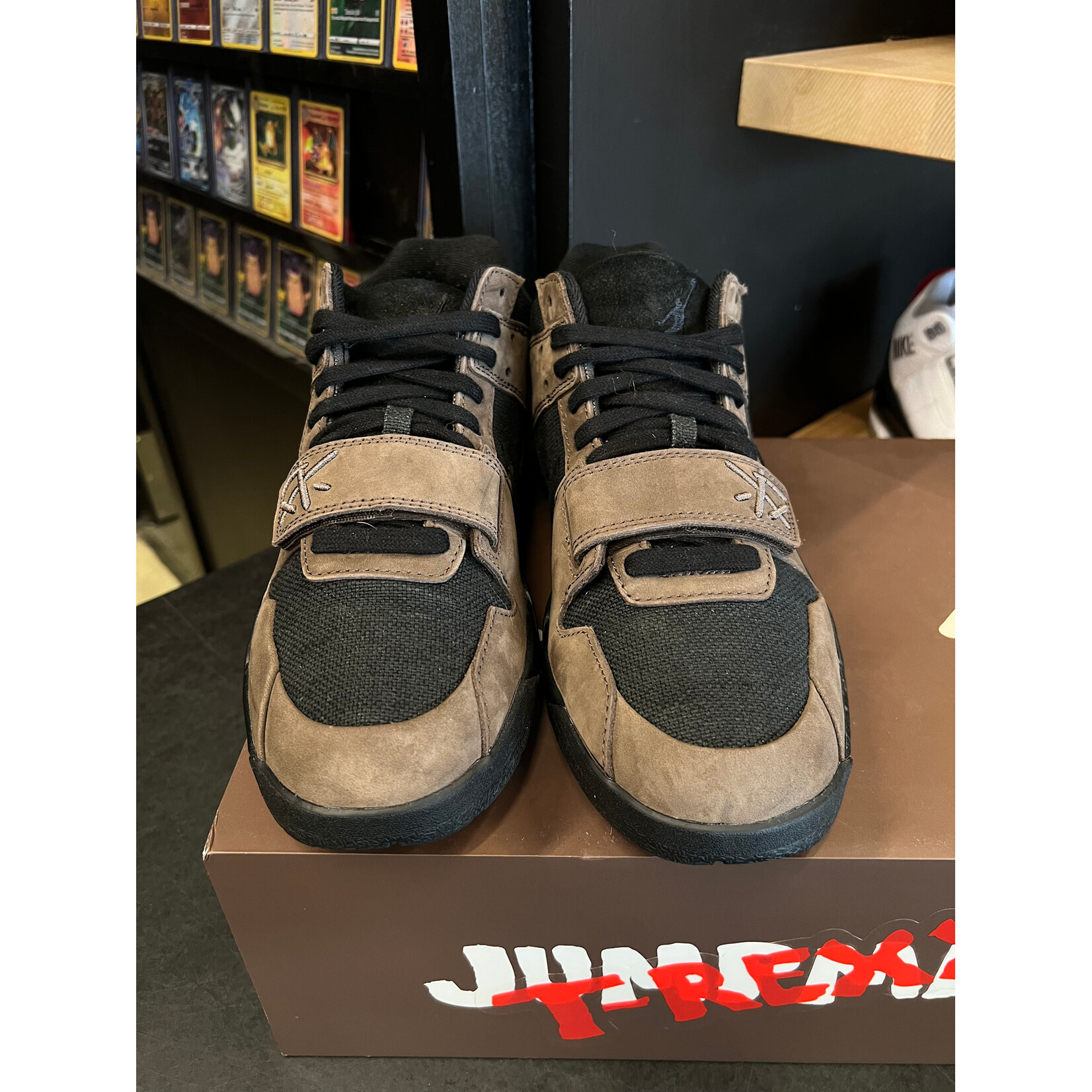 Jordan Jordan Jumpman Jack TR Travis Scott Dark Mocha Size 10.5, PREOWNED