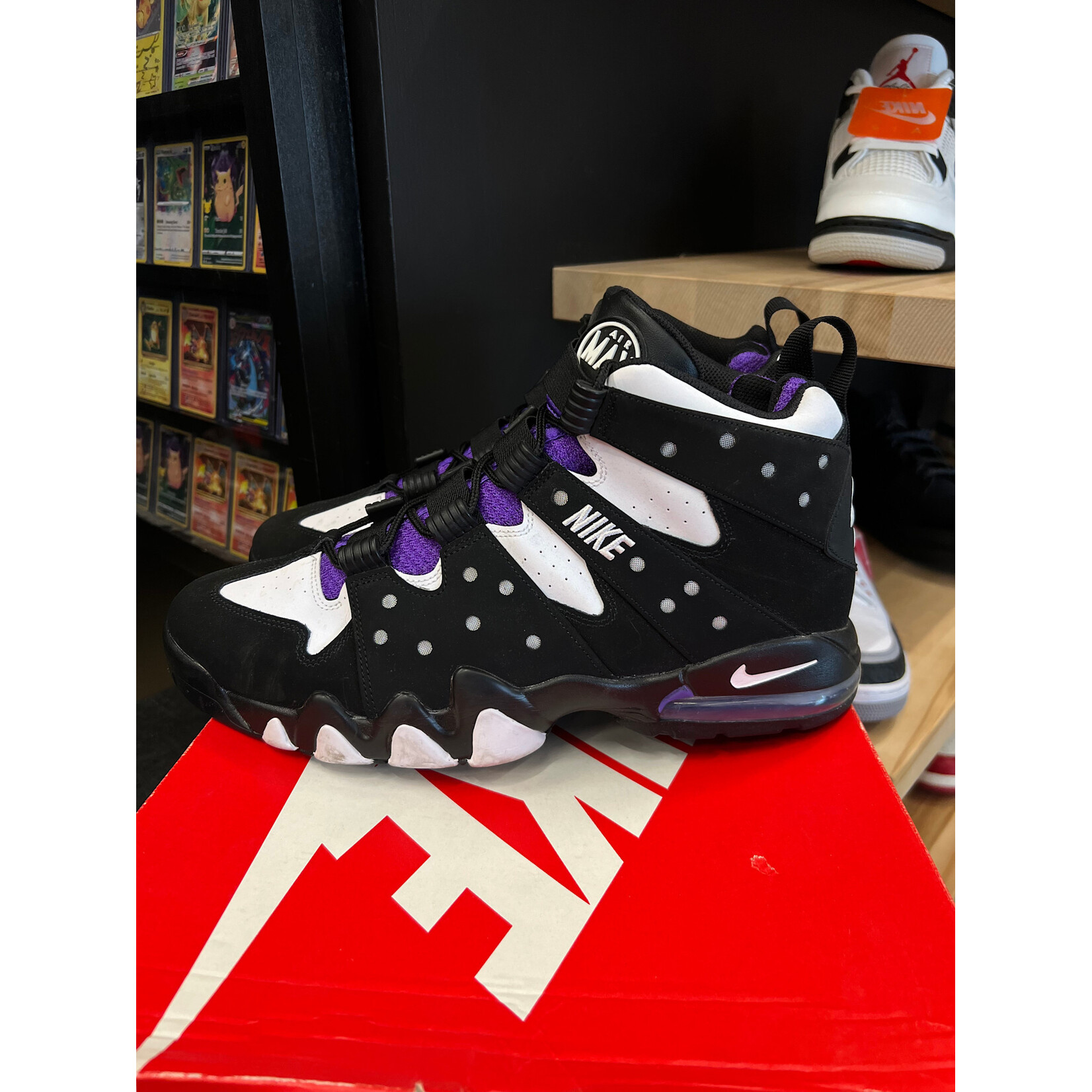 Nike Nike Air Max 2 CB '94 Black White Purple Size 13, PREOWNED