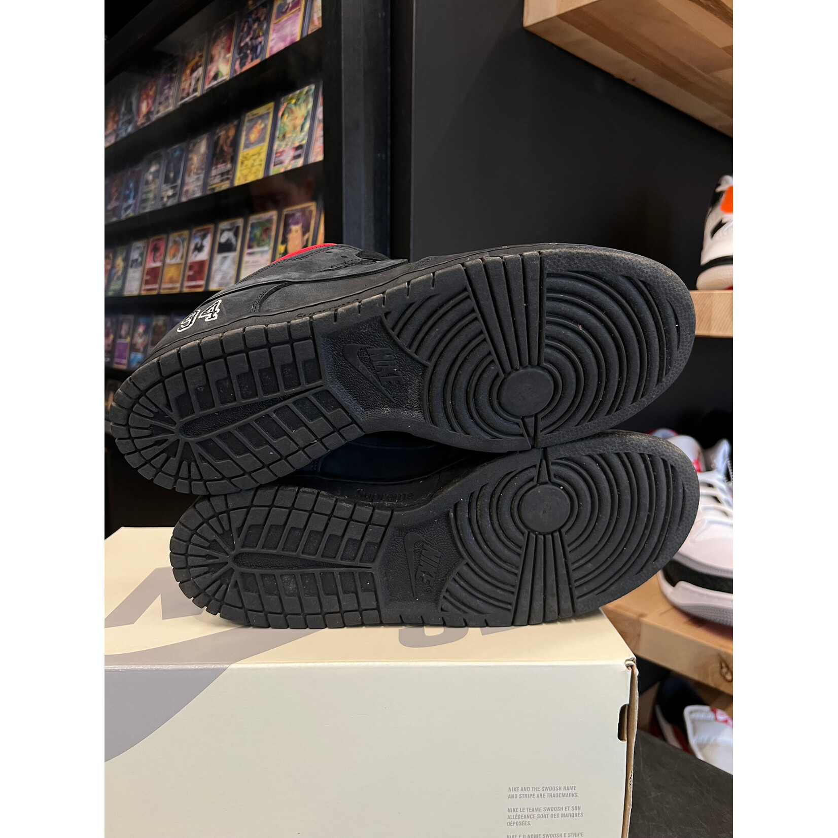 Nike Nike SB Dunk Low Supreme 94 Black Size 9, PREOWNED