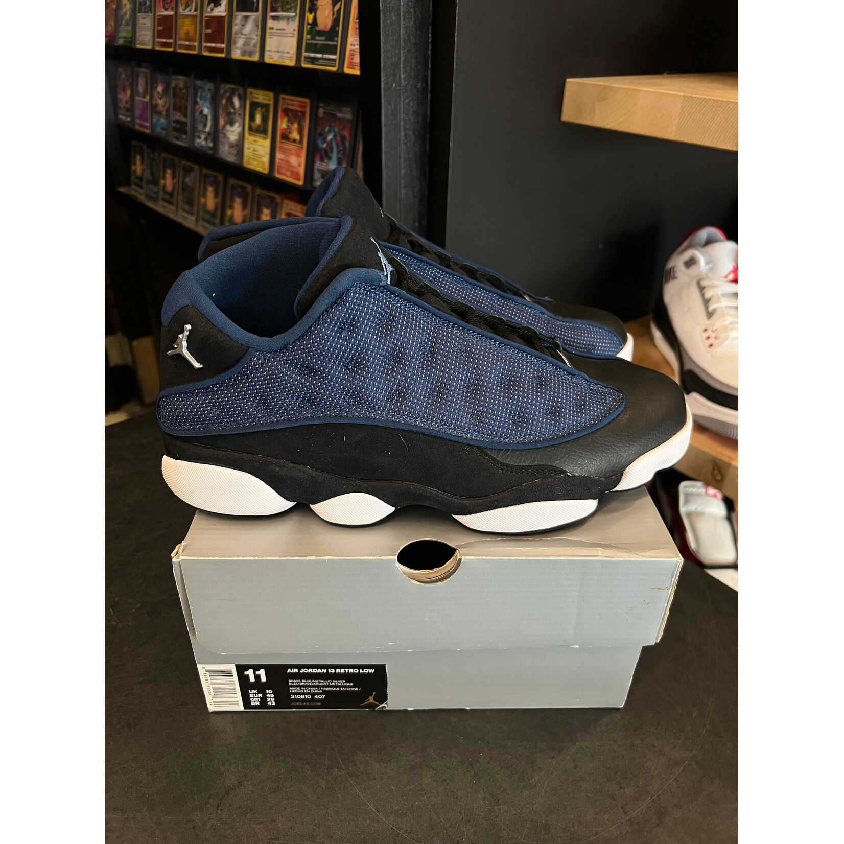 Jordan Jordan 13 Retro Low Brave Blue Size 11, PREOWNED