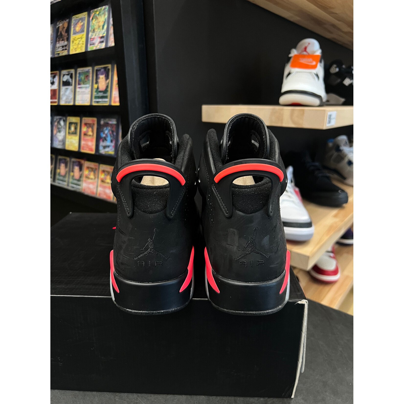Jordan Jordan 6 Retro Infrared Black (2014) Size 9, PREOWNED