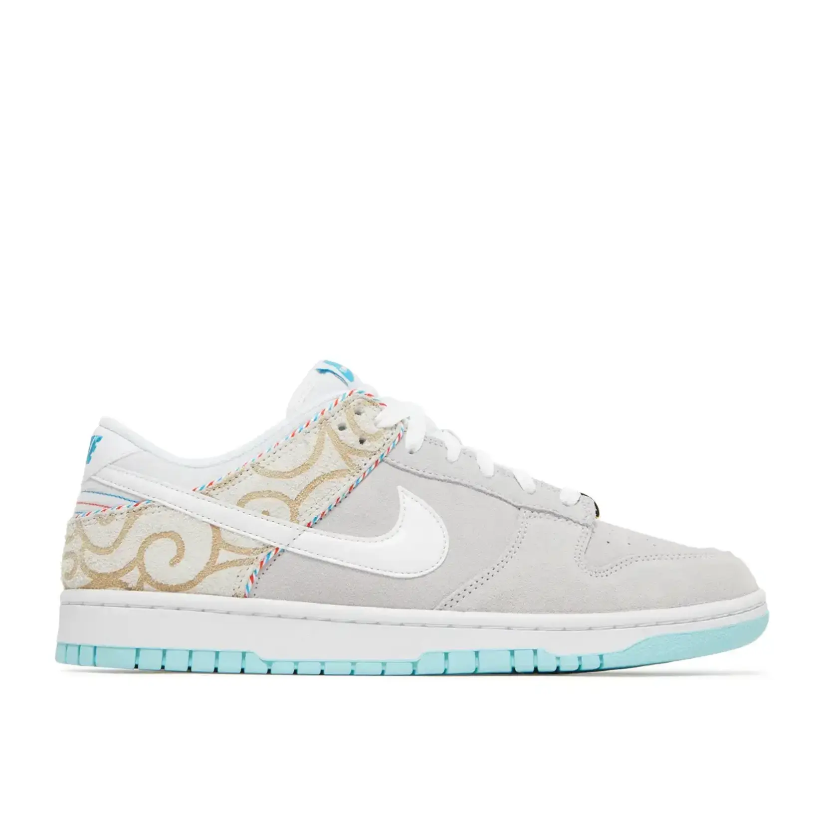 Nike Nike Dunk Low SE Barber Shop Grey Size 10.5, DS BRAND NEW DAMAGED BOX