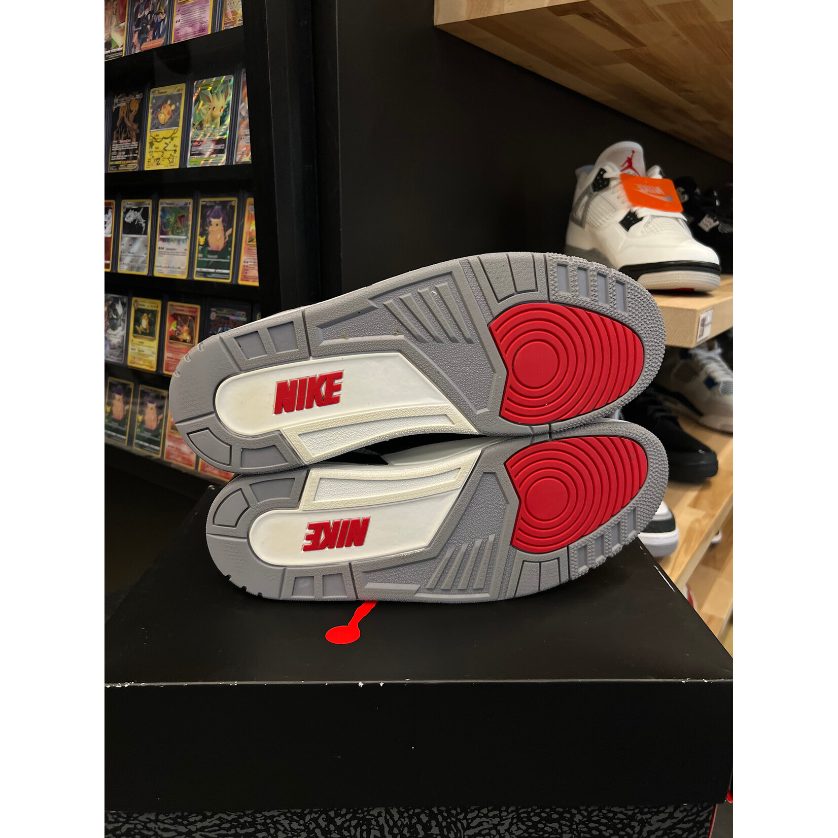 Jordan Jordan 3 Retro OG Black Cement (2024) Size 13, PREOWNED