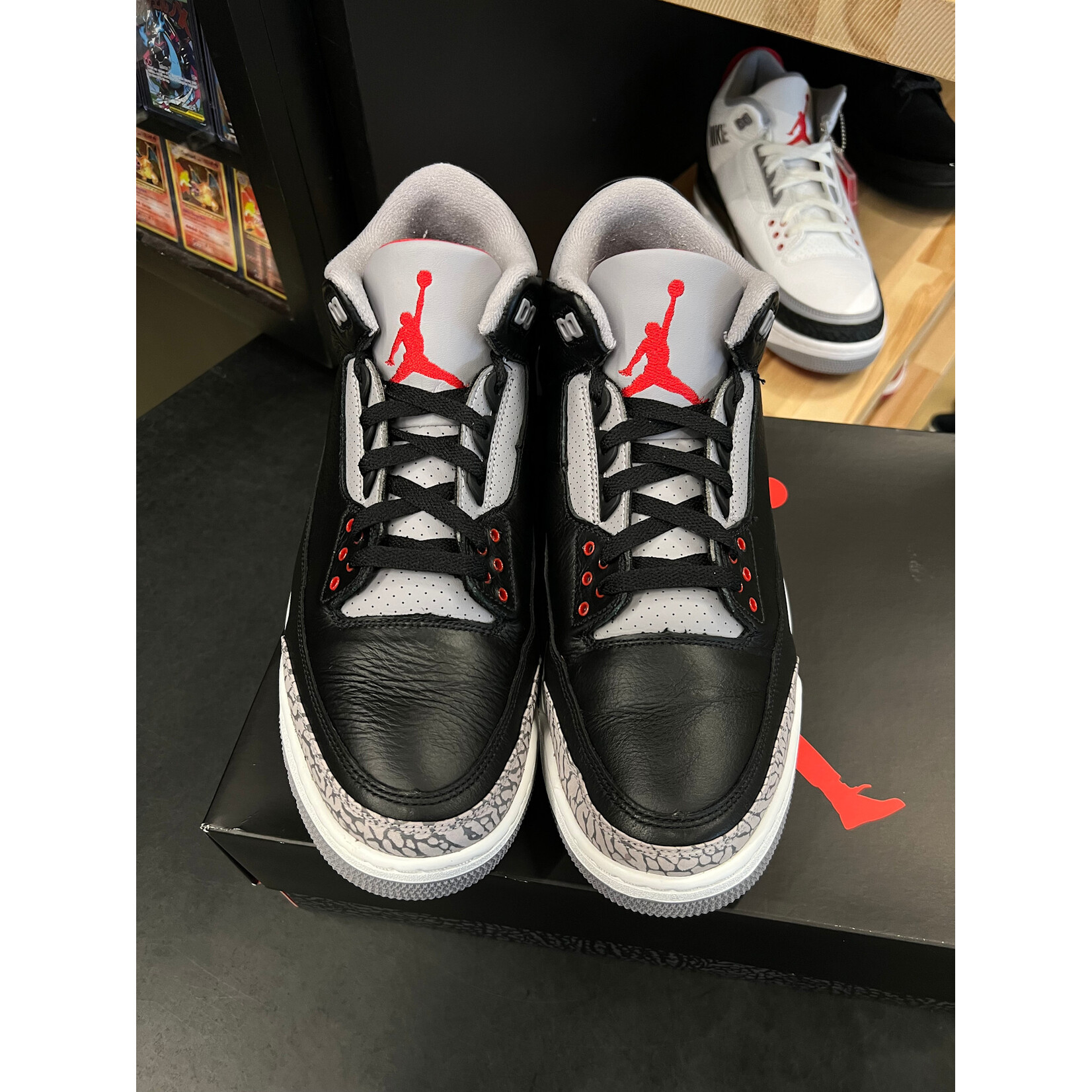 Jordan Jordan 3 Retro OG Black Cement (2024) Size 13, PREOWNED