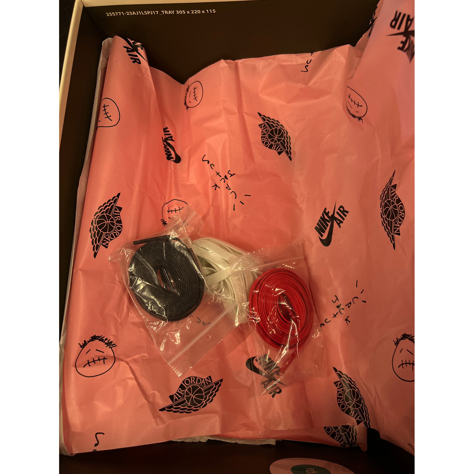 Jordan Jordan 1 Retro Low OG SP Travis Scott Olive (Women's) Size 10W, PREOWNED