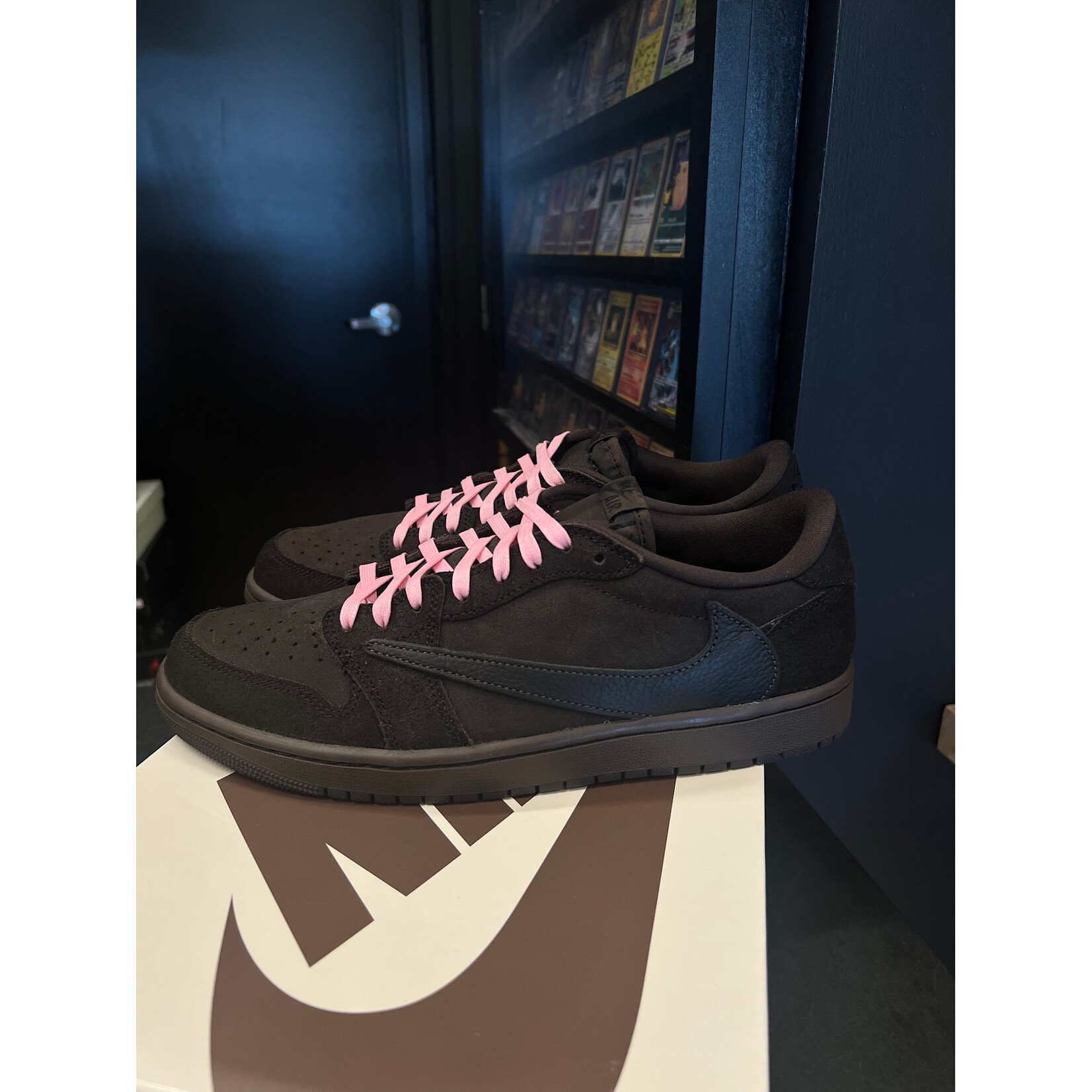 Jordan Jordan 1 Retro Low OG SP Travis Scott Velvet Brown Size 10, PREOWNED VNDS