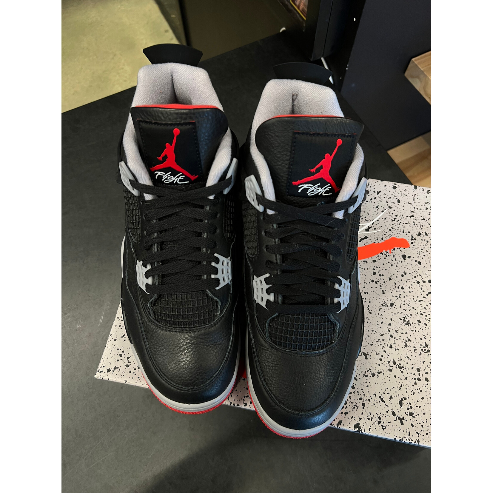 Jordan Jordan 4 Retro Bred Reimagined Size 10, PREOWNED