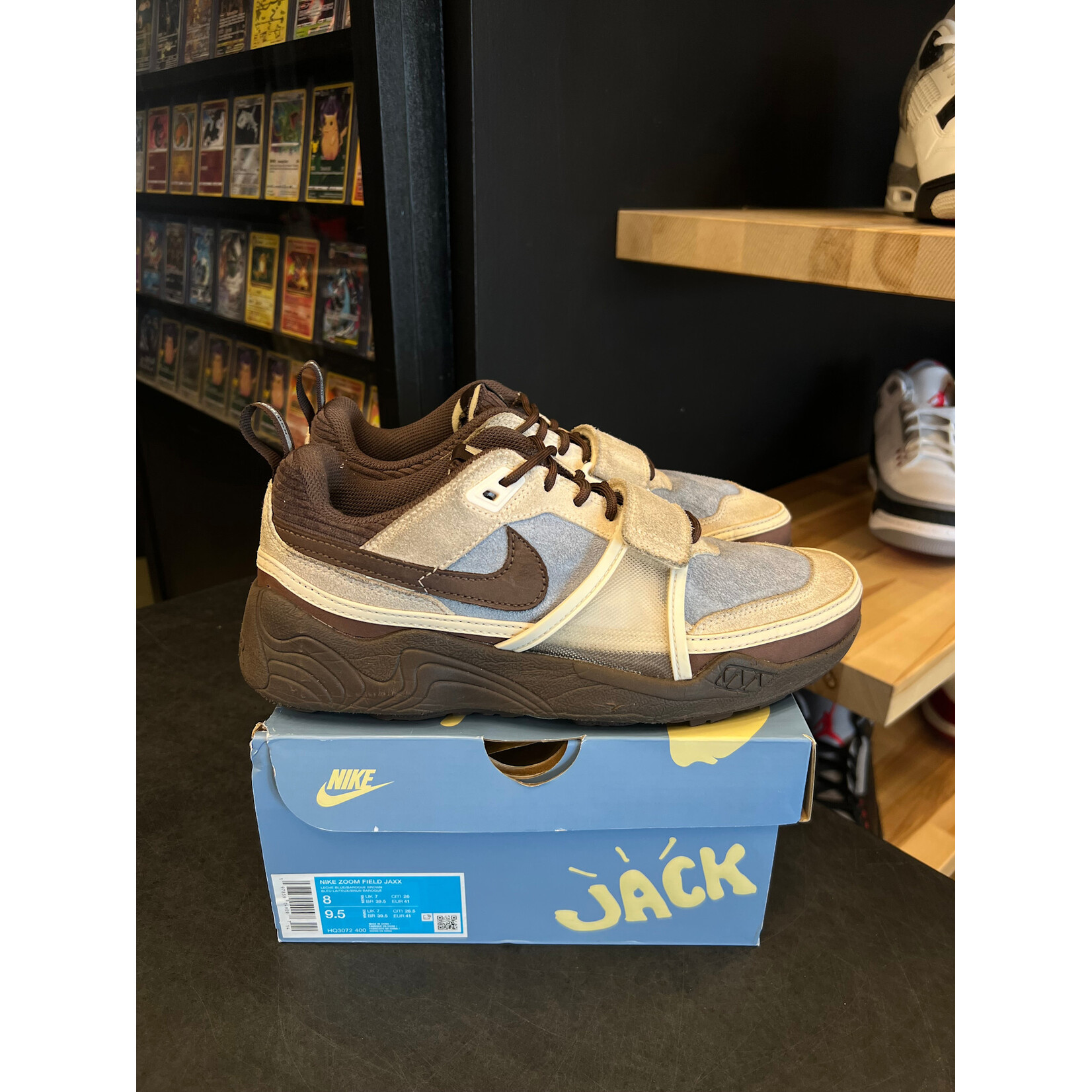 Nike Nike Zoom Field Jaxx Travis Scott Leche Blue Size 8, PREOWNED