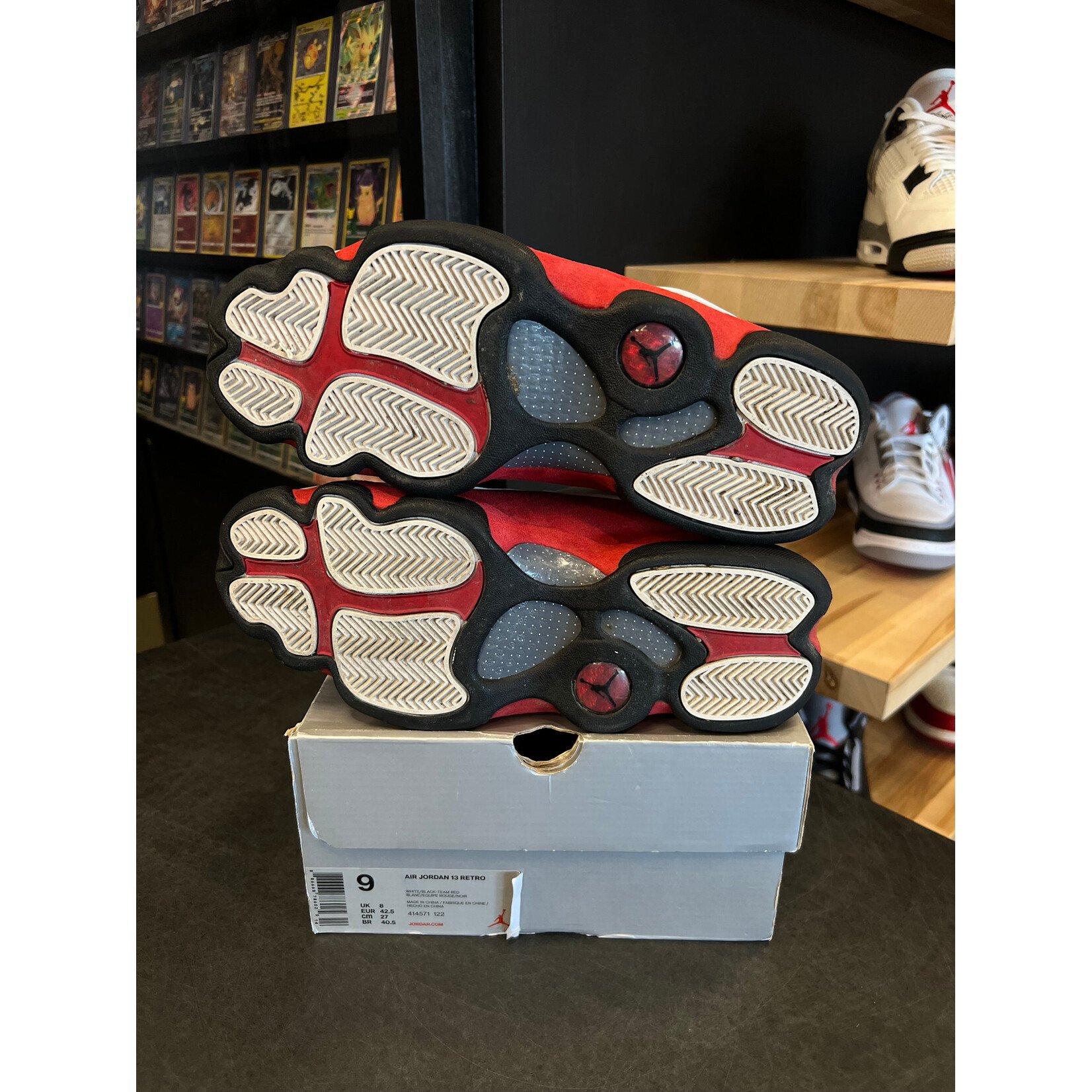 Jordan Jordan 13 Retro Bred (2017) Size 9, PREOWNED