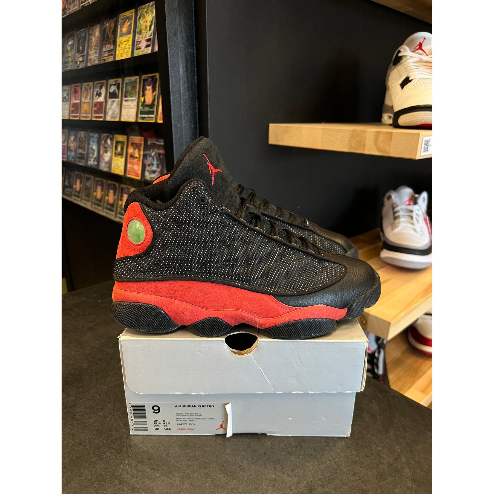 Jordan Jordan 13 Retro Bred (2017) Size 9, PREOWNED