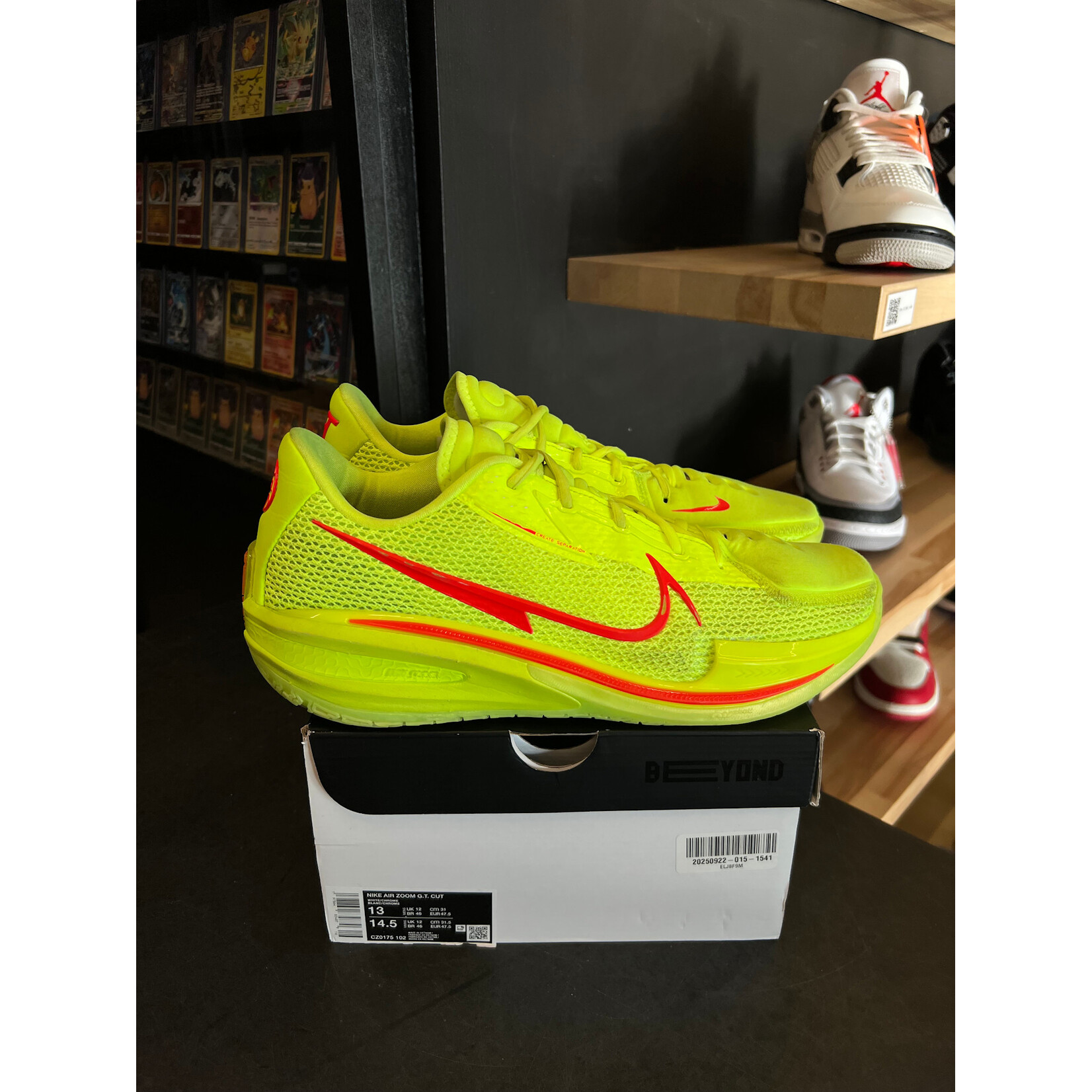 Nike Nike Air Zoom GT Cut EYBL Volt Size 13, PREOWNED