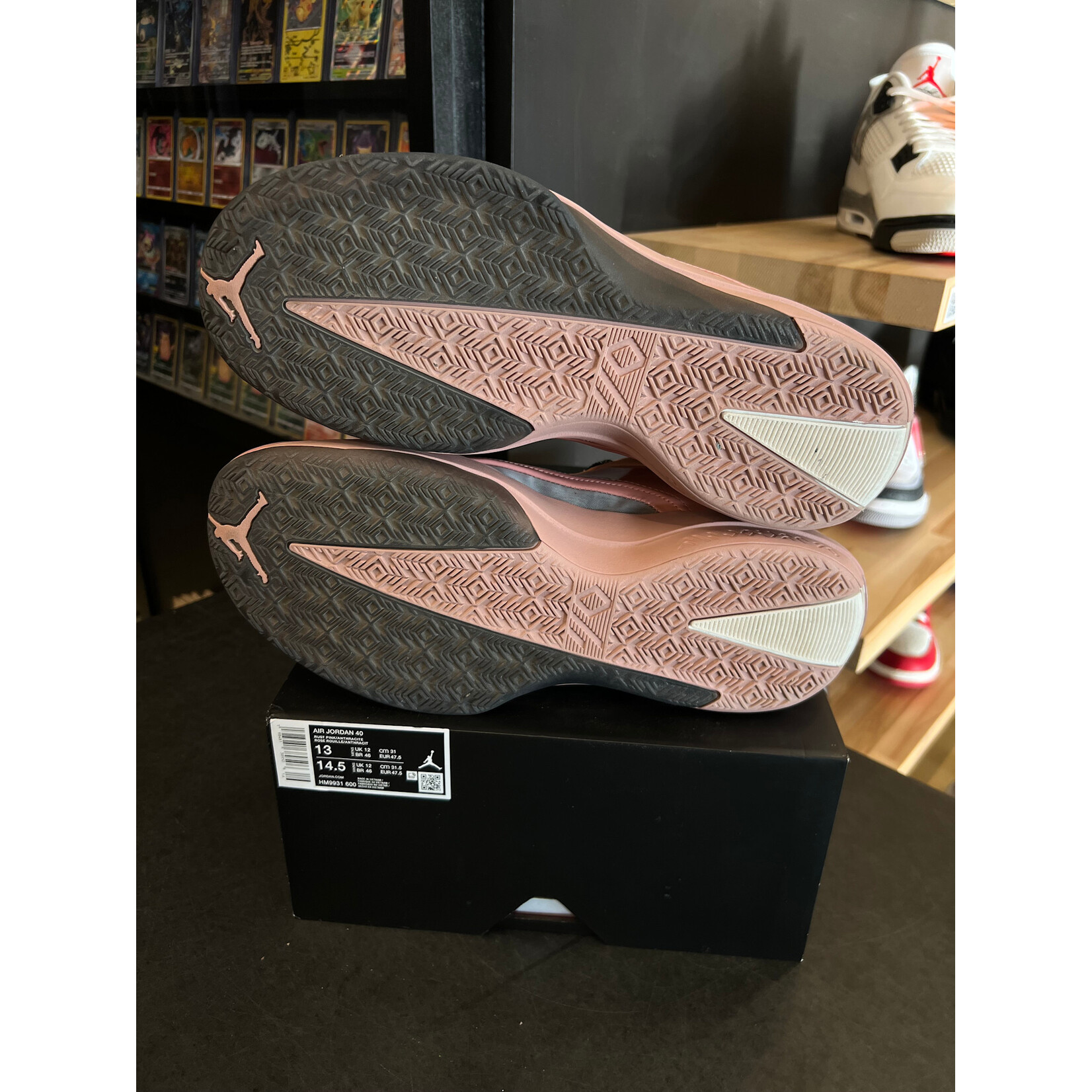 Jordan Jordan 40 Dusty Rose Size 13, PREOWNED