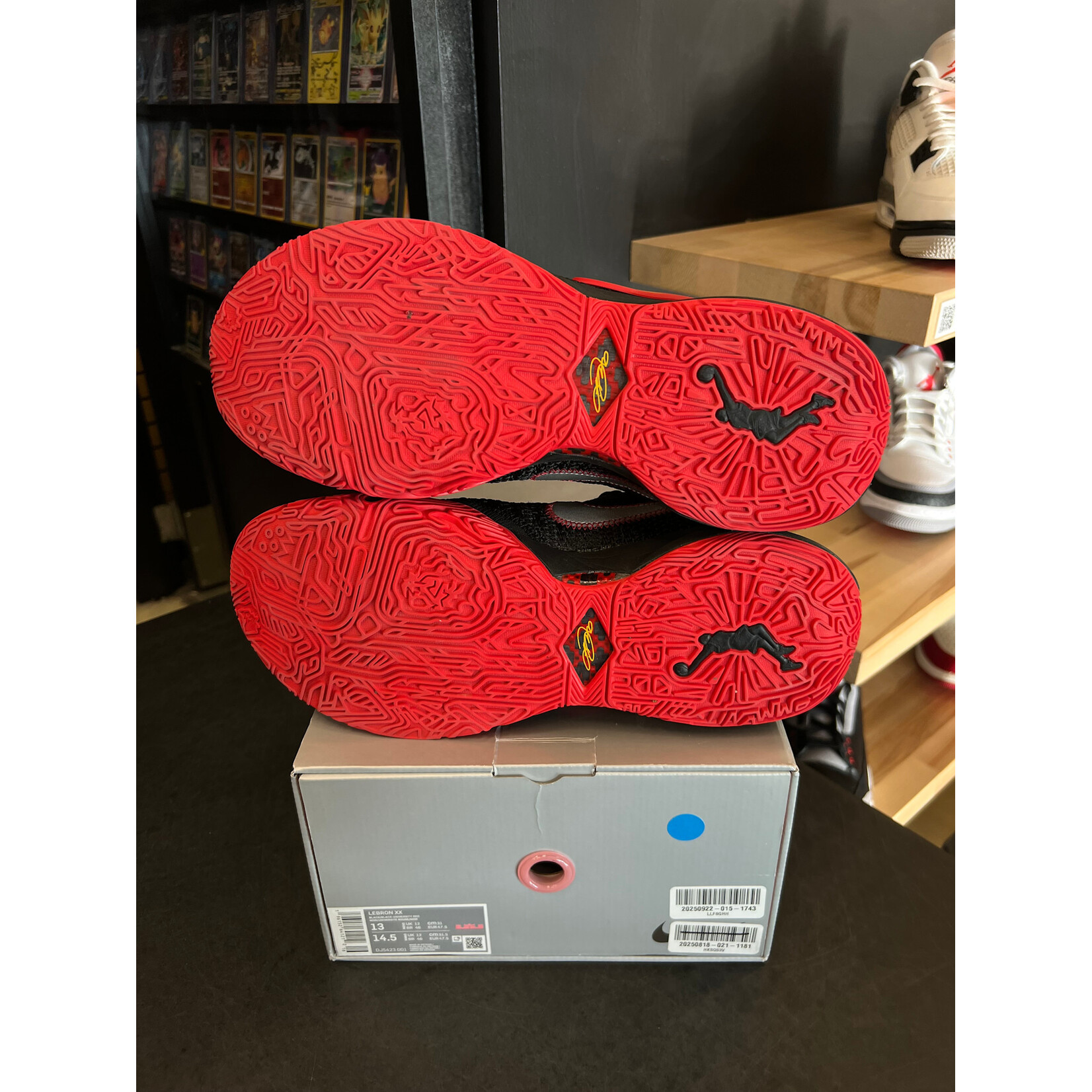 Nike Nike LeBron 20 Miami Heat Size 13, PREOWNED