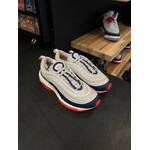 Nike Nike Air Max 97 Midnight Navy Racer Pink Laser Orange (Women's) Size 9W, PREOWNED