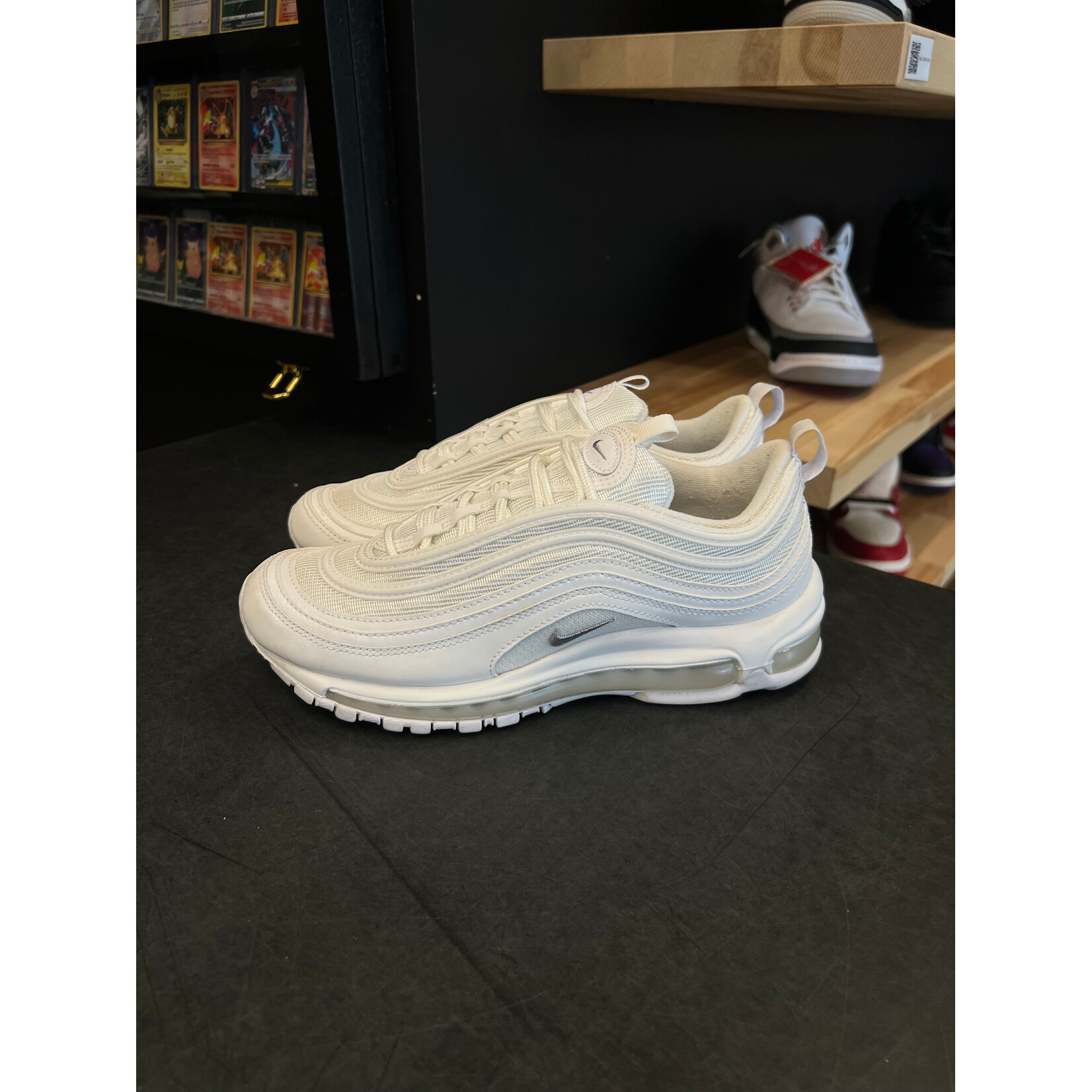 Nike Nike Air Max 97 Triple White Wolf Grey Size 7.5, PREOWNED