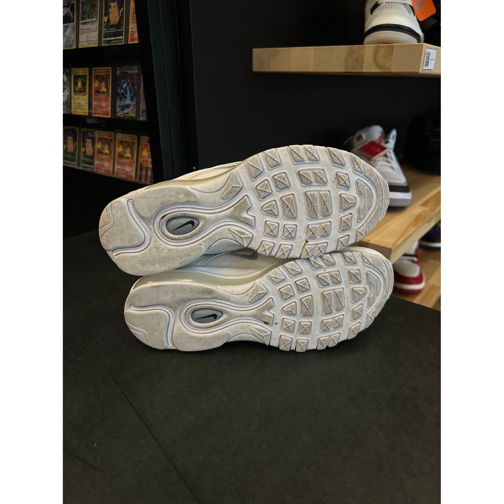 Nike Nike Air Max 97 Triple White Wolf Grey Size 7.5, PREOWNED