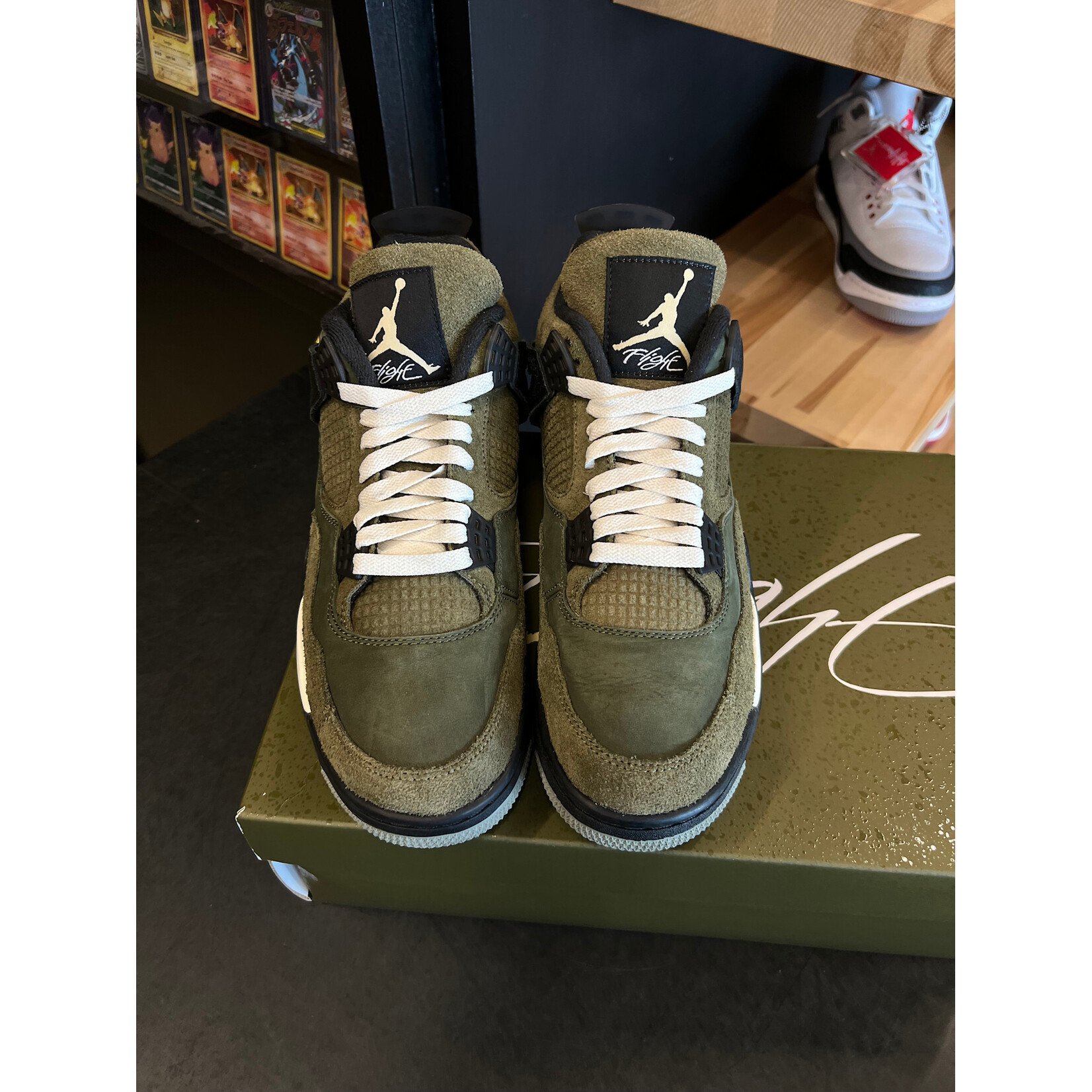 Jordan Jordan 4 Retro SE Craft Medium Olive Size 9.5, PREOWNED