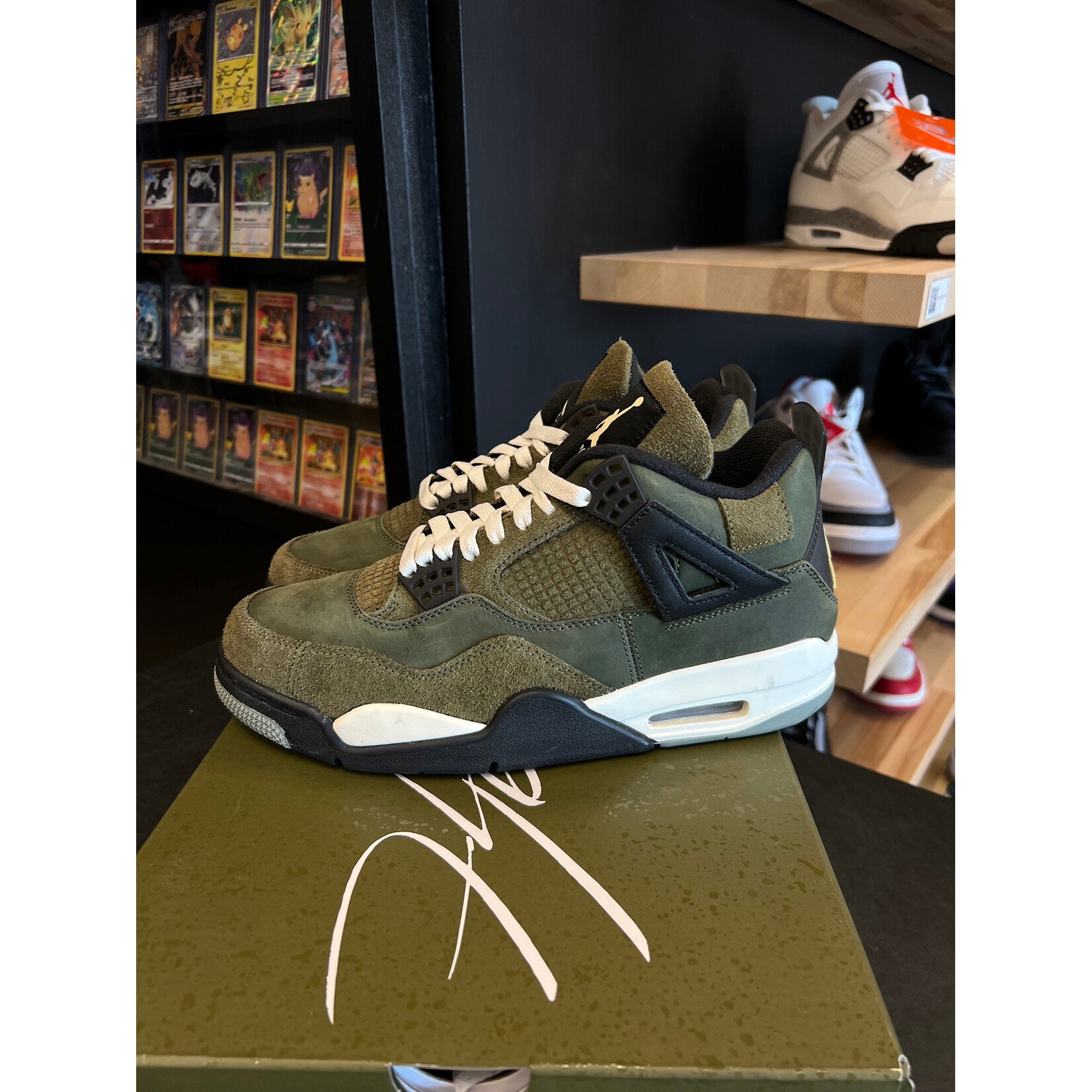 Jordan Jordan 4 Retro SE Craft Medium Olive Size 9.5, PREOWNED