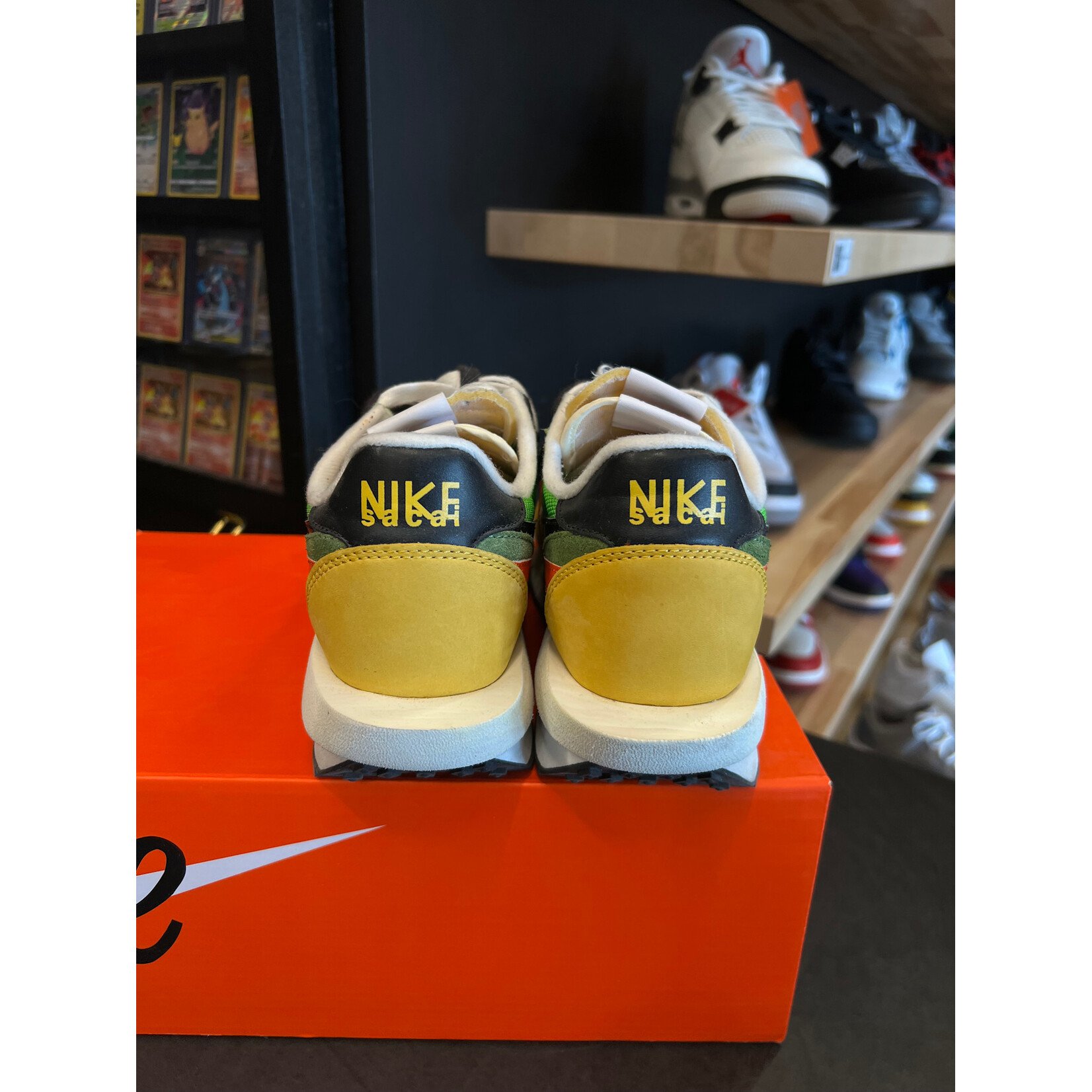 Nike Nike LD Waffle sacai Green Gusto Size 9, PREOWNED