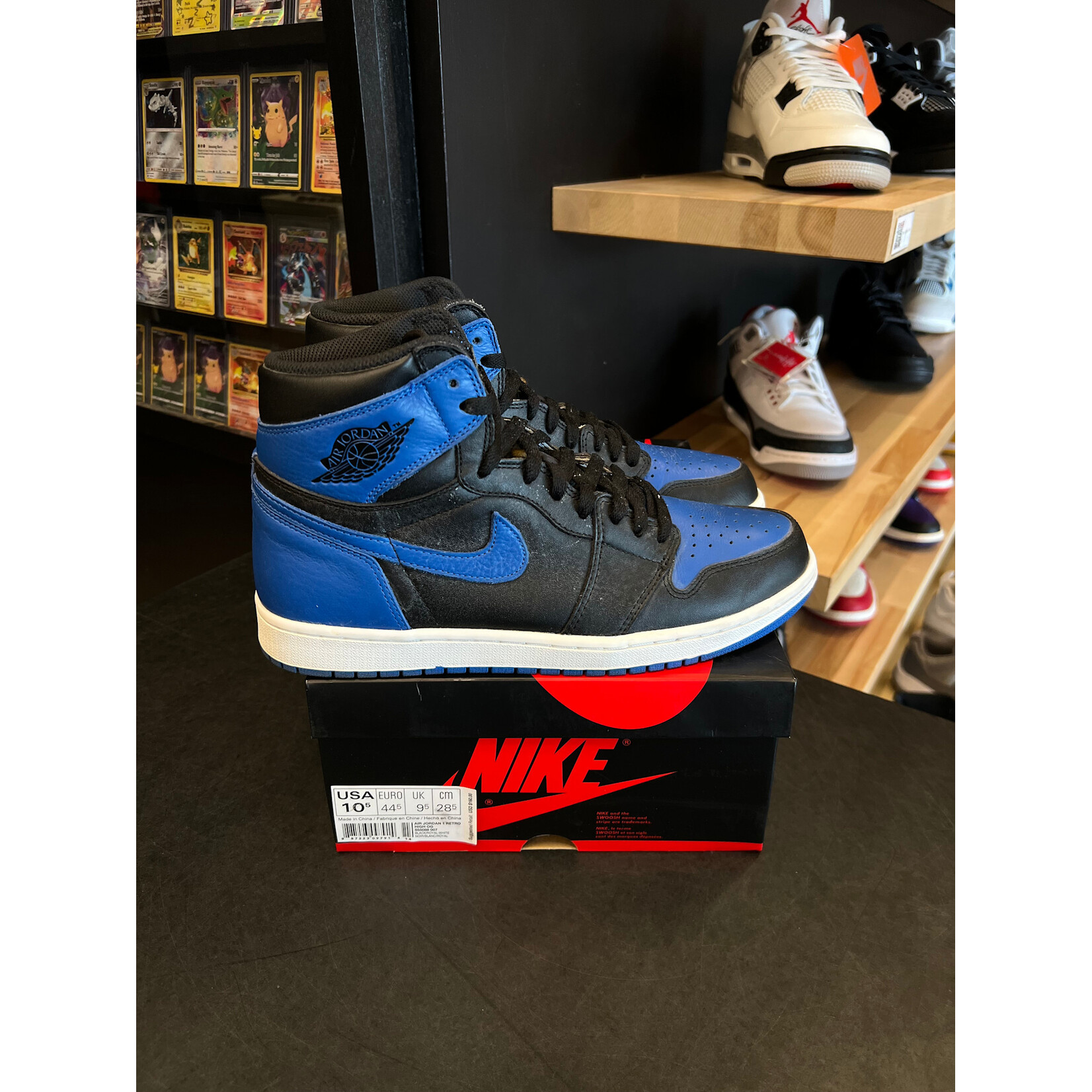 Jordan Jordan 1 Retro Royal (2017) Size 10.5, PREOWNED