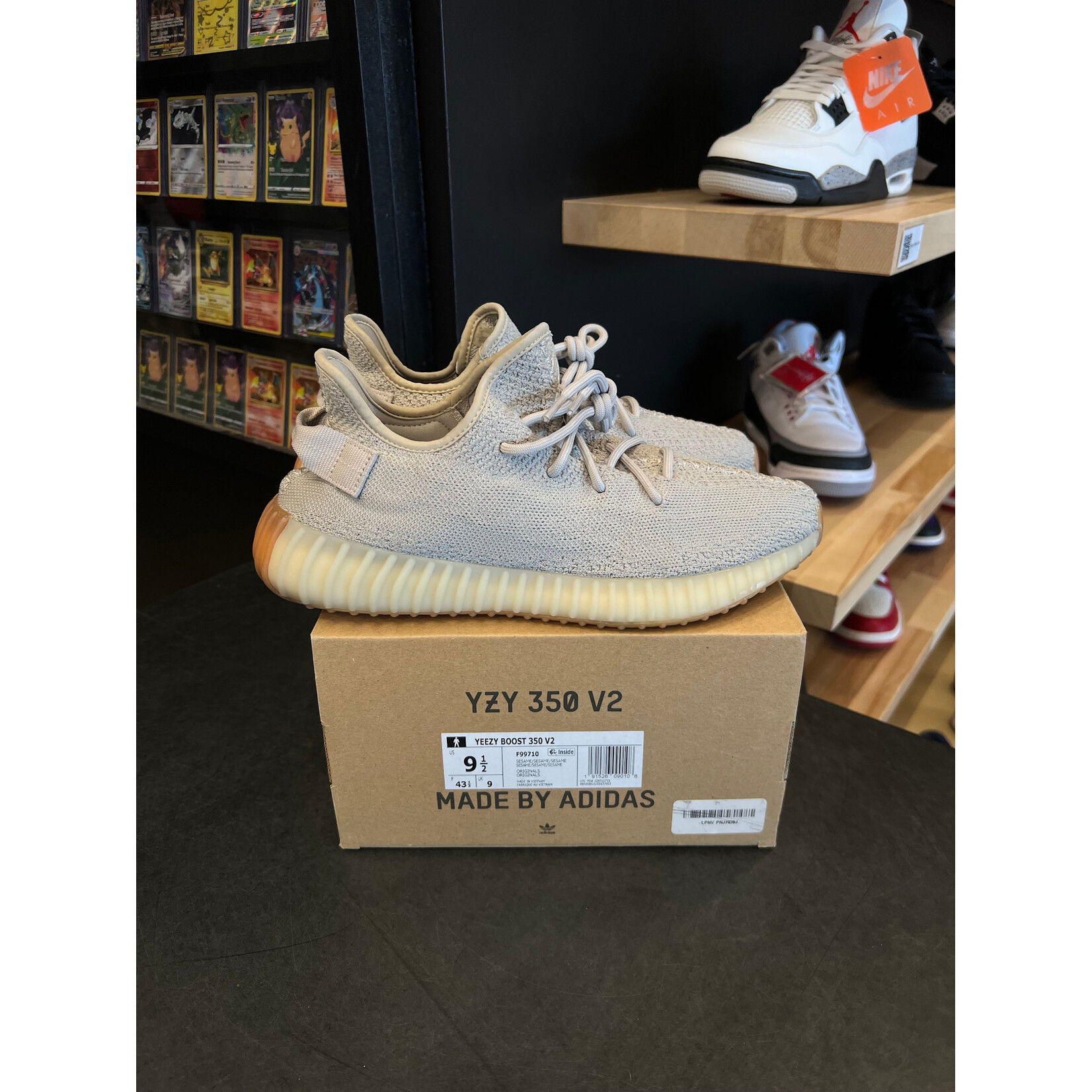 Adidas adidas Yeezy Boost 350 V2 Sesame Size 9.5, PREOWNED