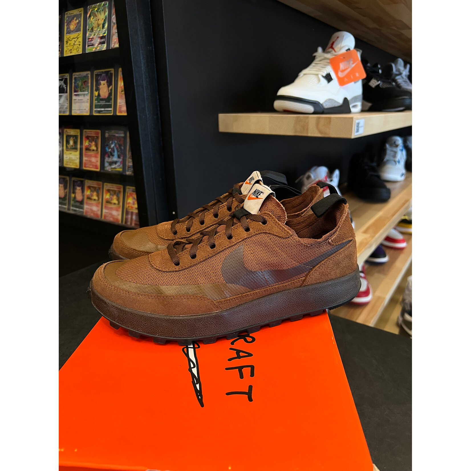 NikeCraft NikeCraft General Purpose Shoe Tom Sachs Field Brown Size 10W, PREOWNED